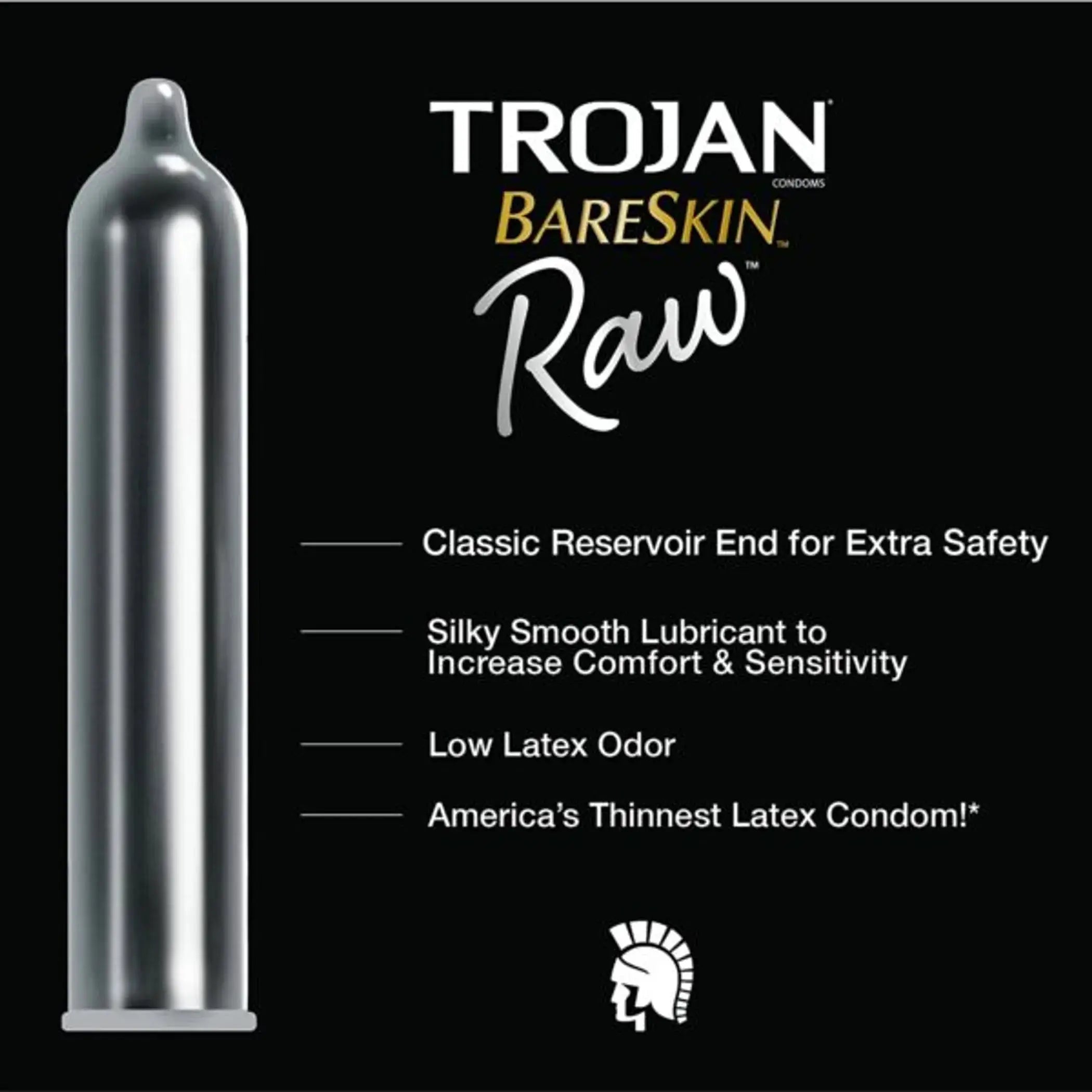 TROJAN BARESKIN RAW 3CT Paradise Products
