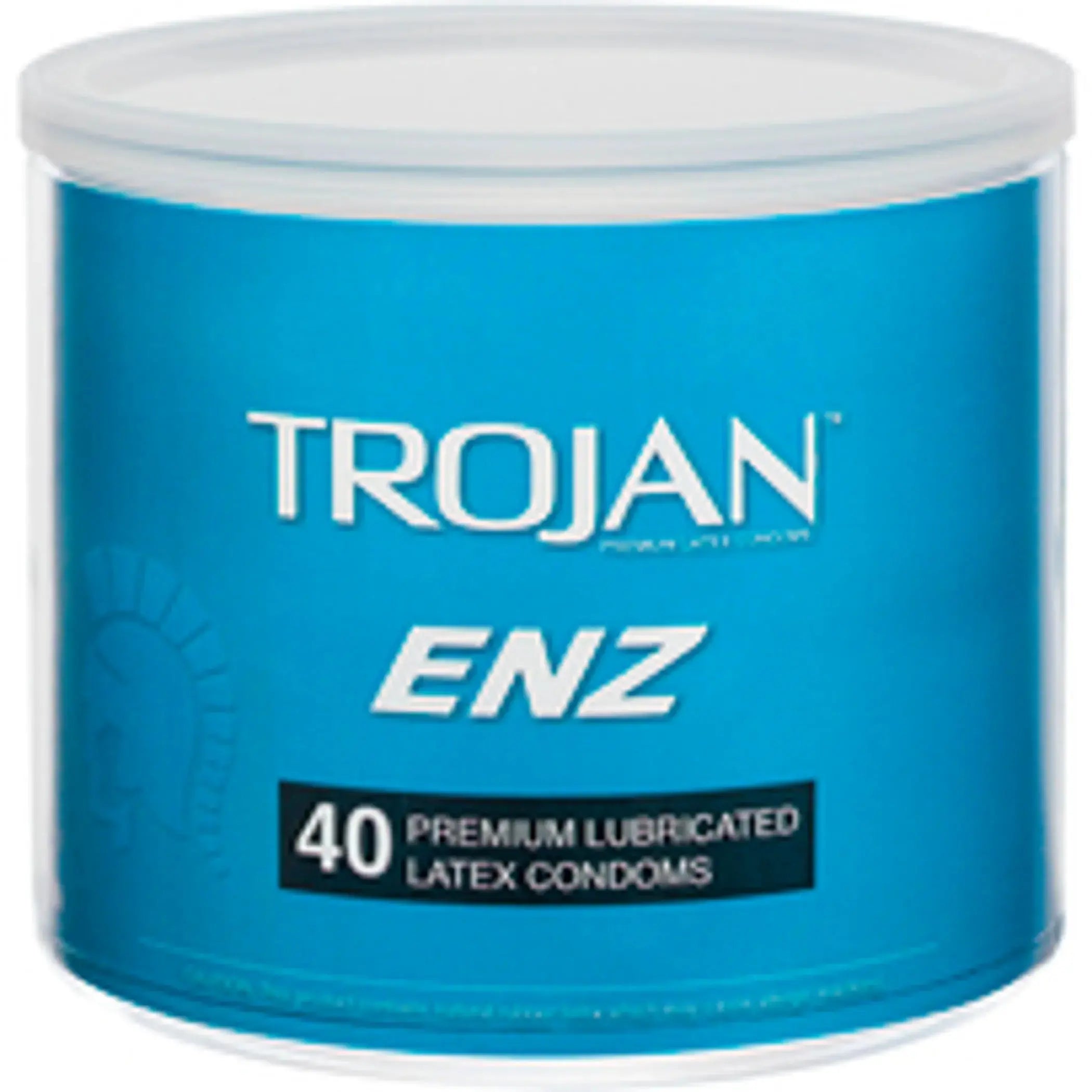 TROJAN ENZ LUBRICATED 40PC BOWL Paradise Products