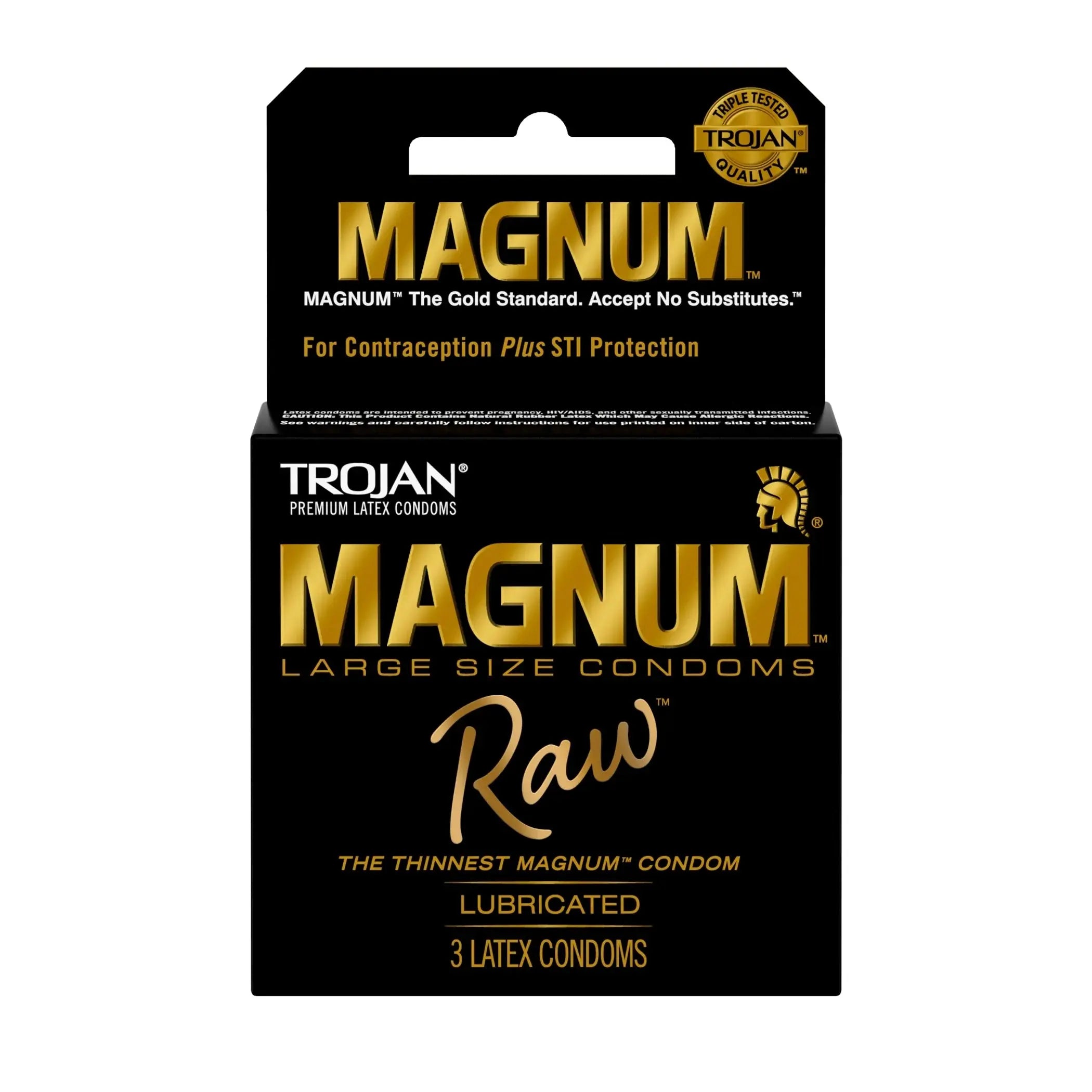TROJAN MAGNUM RAW 3 PACK Paradise Products