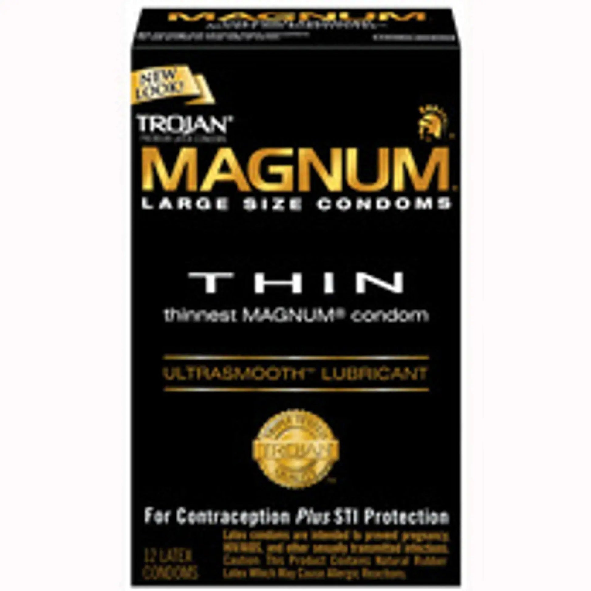 TROJAN MAGNUM THIN 12 PACK Trojan