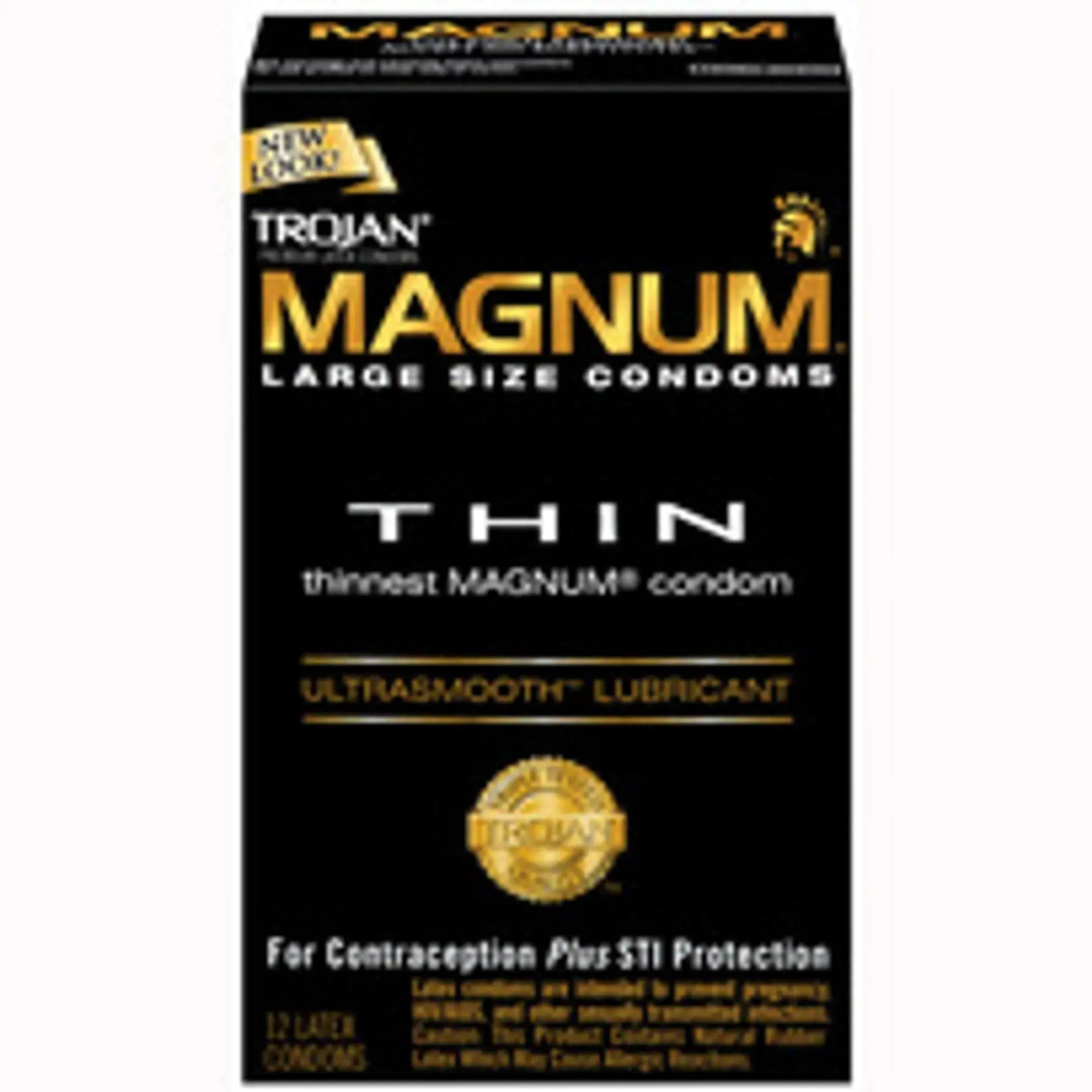 TROJAN MAGNUM THIN 12 PACK Trojan