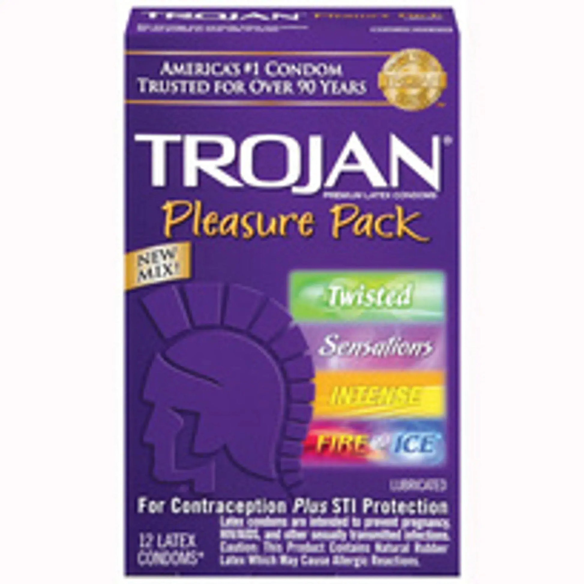 TROJAN PLEASURE PACK 12 PACK Paradise Products