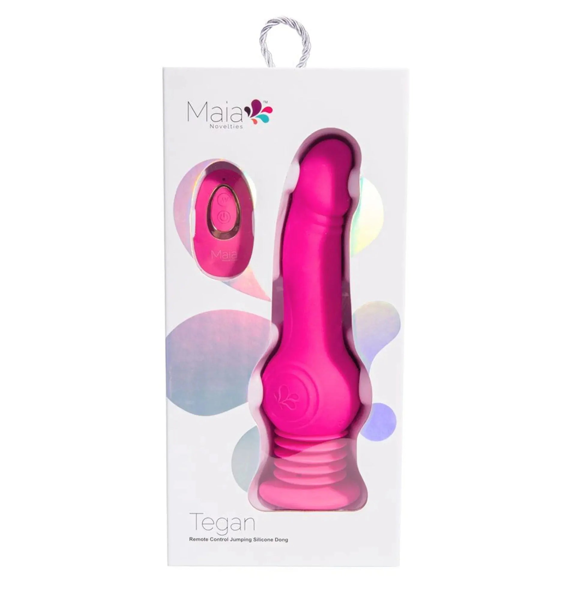 Tegan Jumping Vibrating Dong With Remote Maia Toys