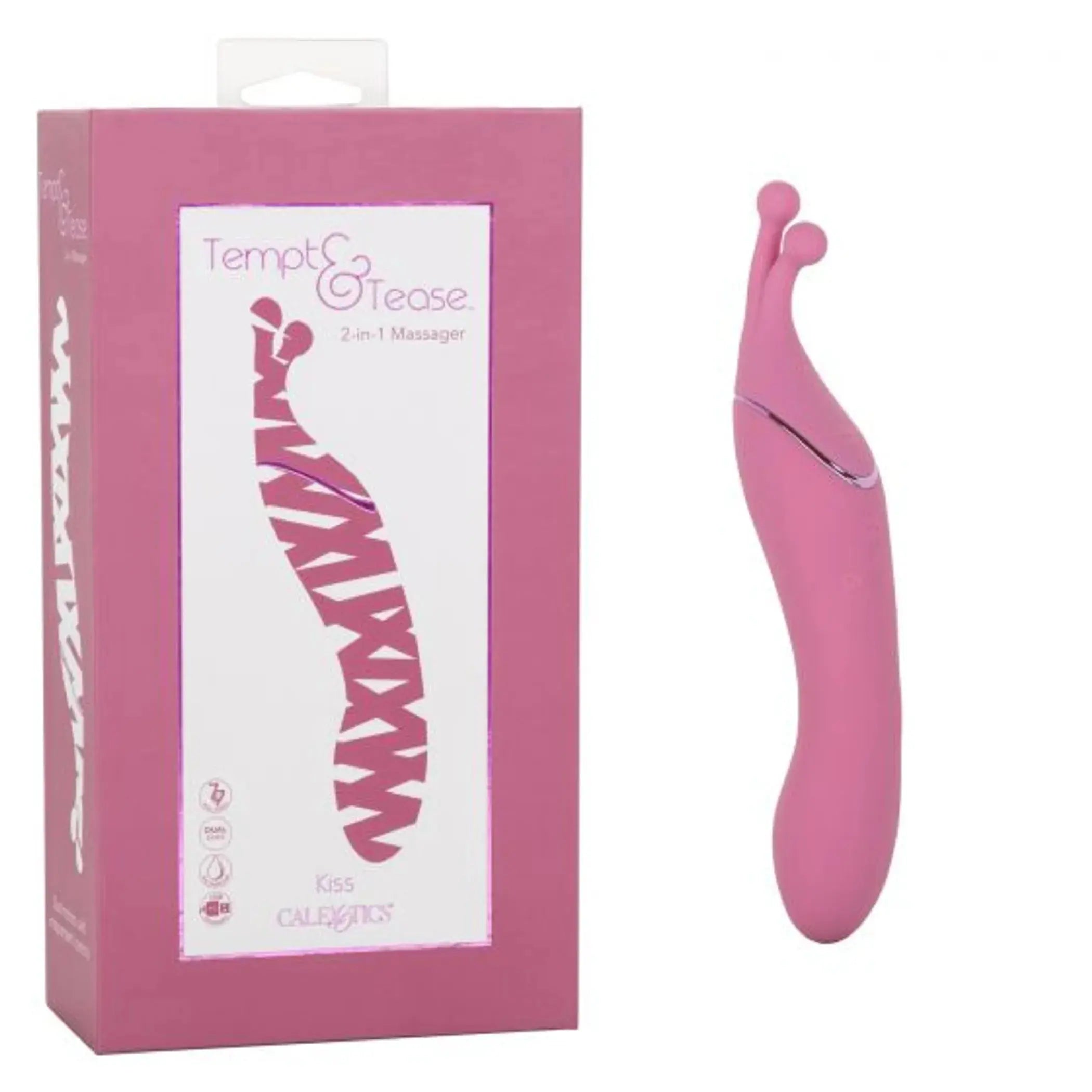 Tempt & Tease Kiss Dual Massager California Exotic Novelties
