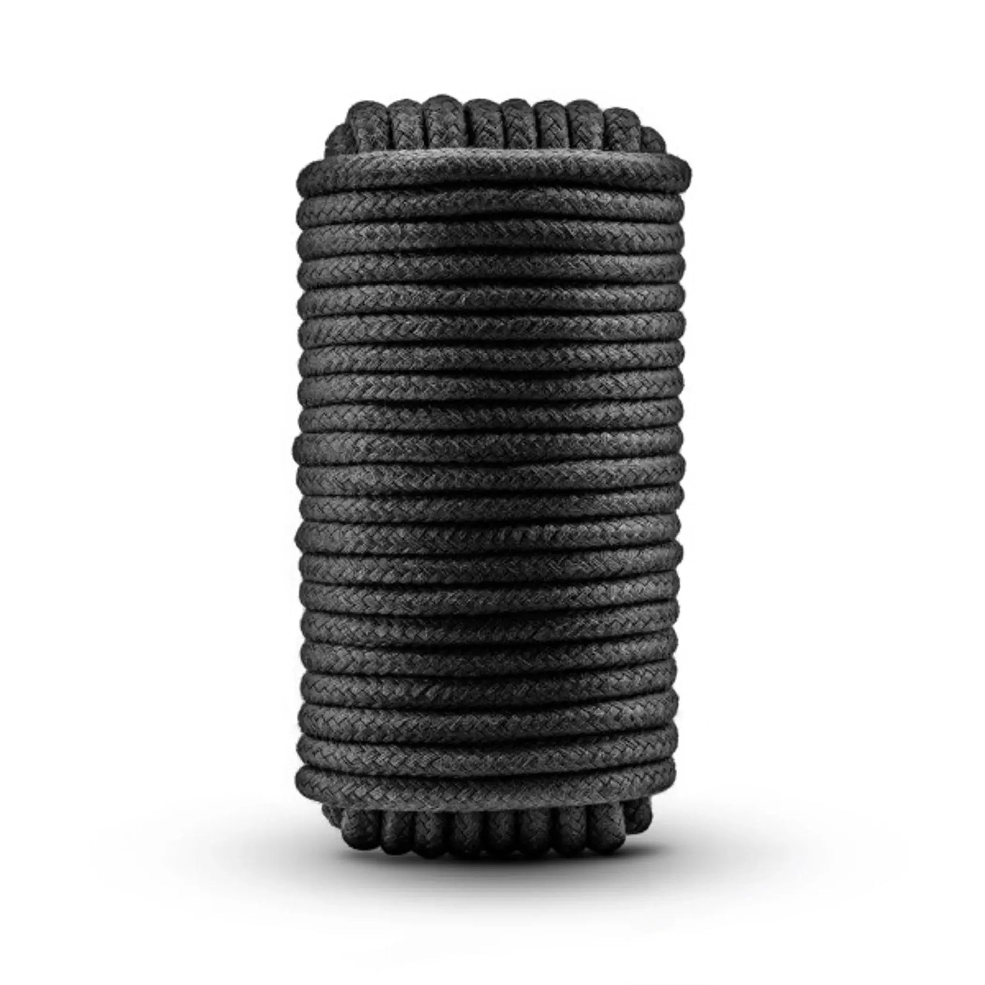 Temptasia Soft Bondage Rope 32ft Black Blush Novelties
