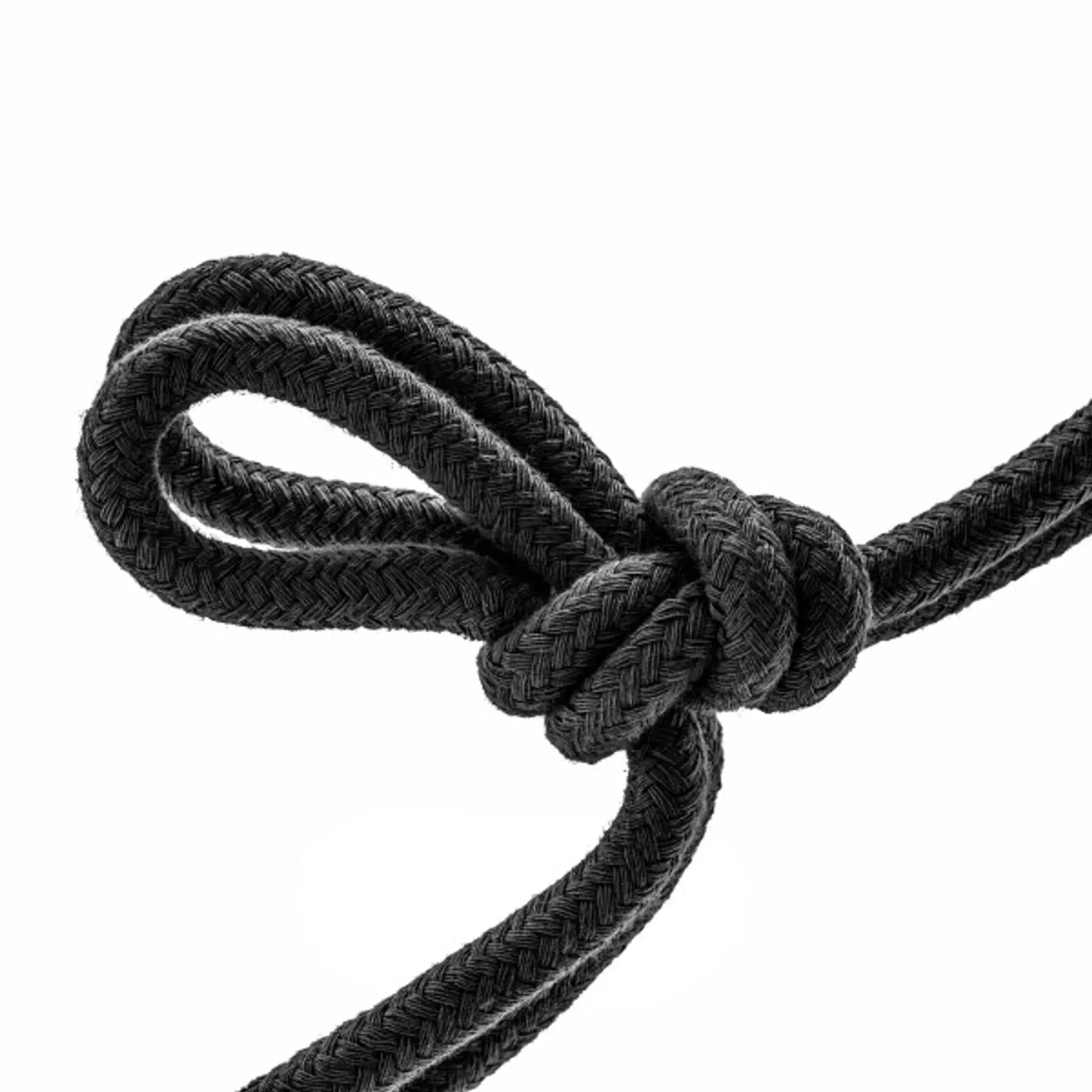 Temptasia Soft Bondage Rope 32ft Black Blush Novelties
