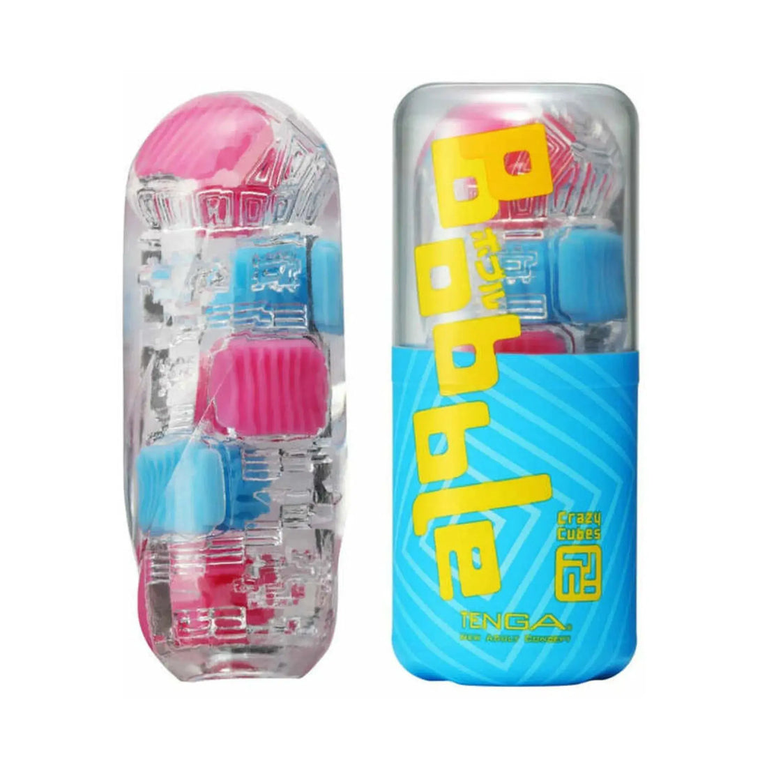 Tenga Bobble Crazy Cubes Male Masturbator TENGA