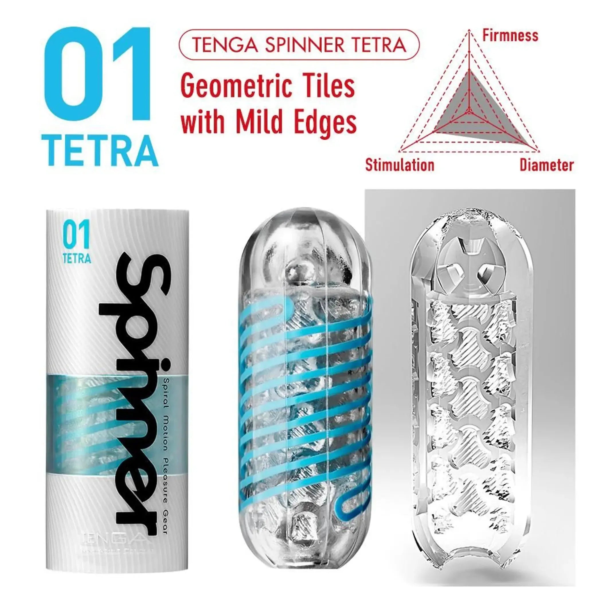 Tenga Spinner Tetra (Net) TENGA