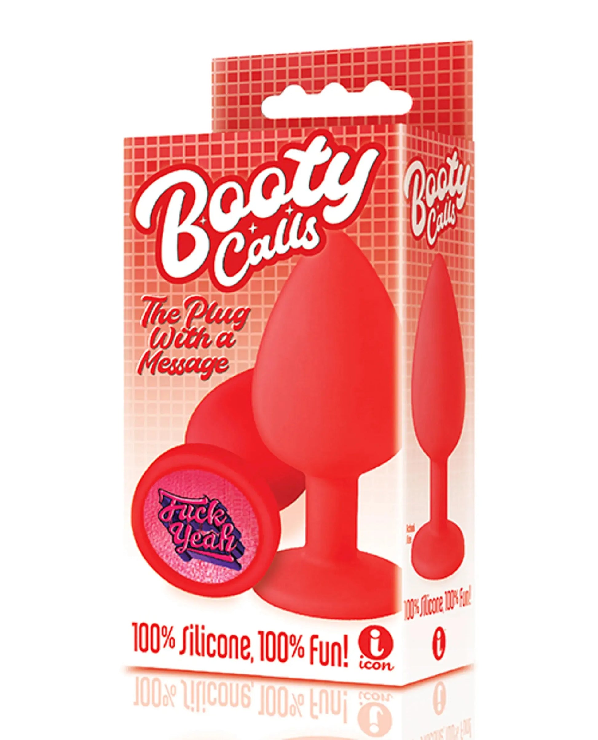 The 9's Booty Call Silicone Butt Plug Icon Brands