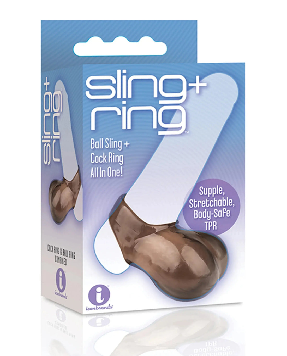 The 9's Sling & Ring Cock Ring and Ball Sling Icon Brands