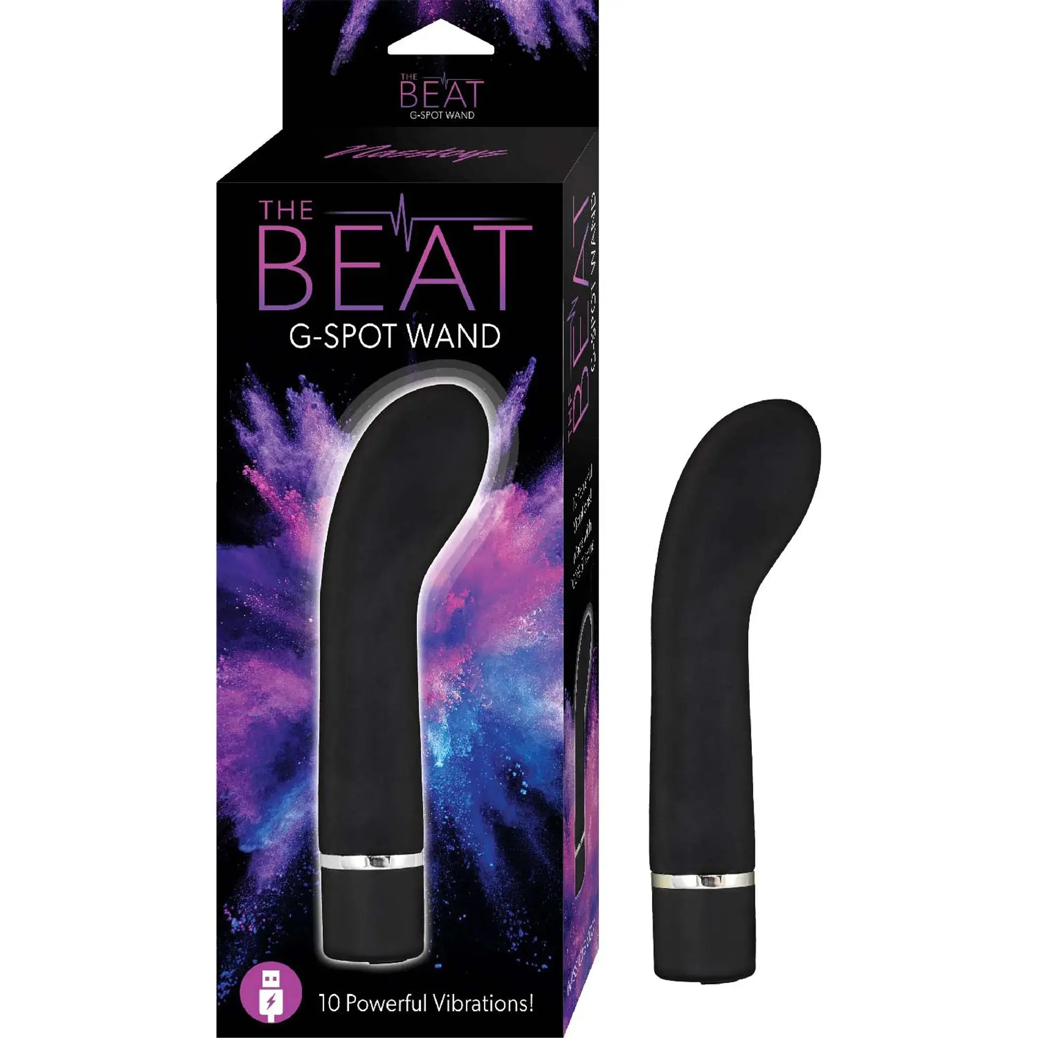The Beat G-Spot Wand Black Nasstoys