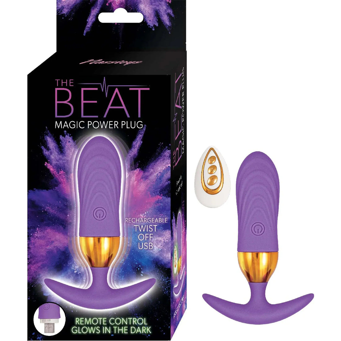 The Beat Magic Power Plug Purple Nasstoys