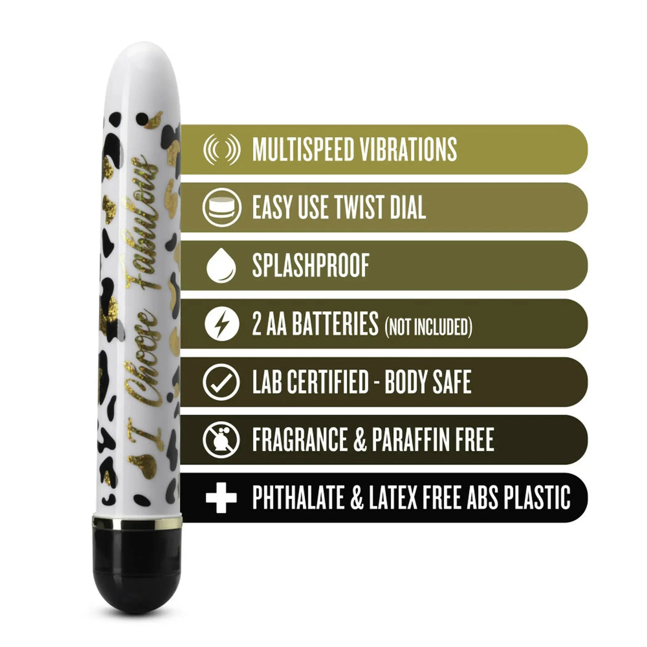 The Collection I Choose Fabulous Black Blush Novelties