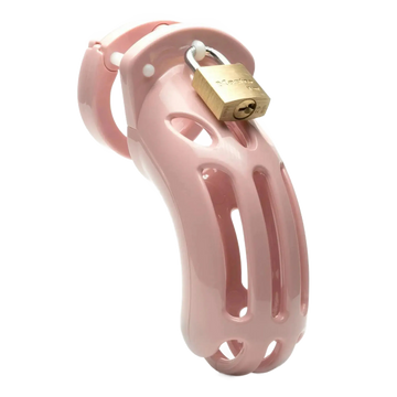 THE CURVE PINK KIT W/ 3.75 CAGE COMPLETE " CBX Male Chastity