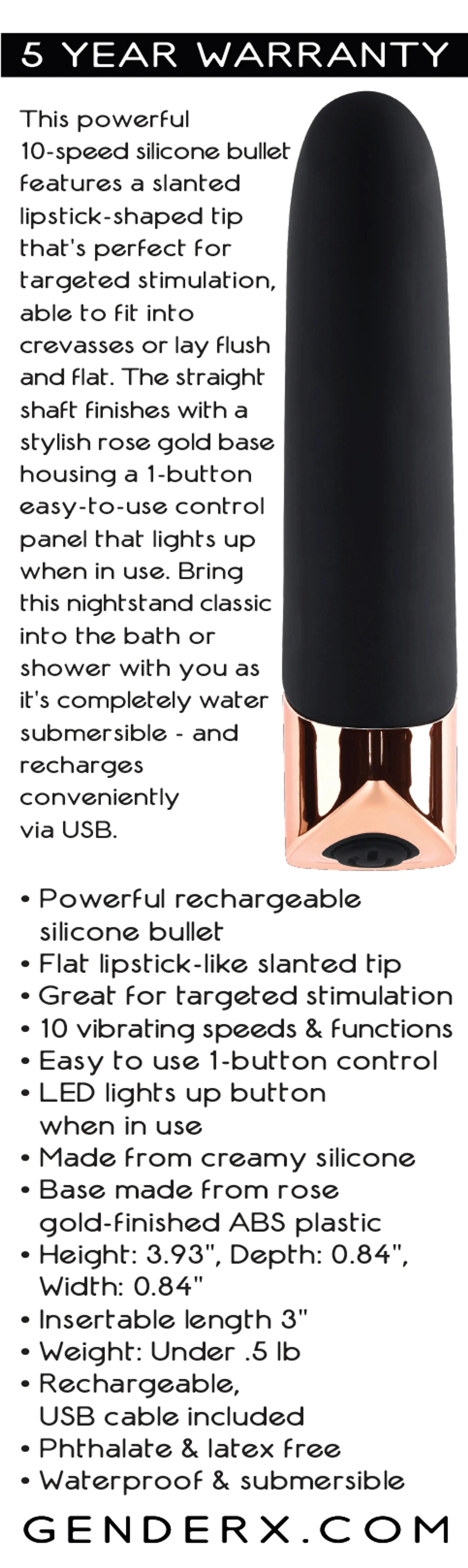 The Gold Standard Wand Evolved Novelties