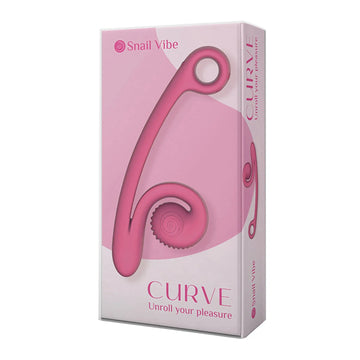 The Snail Vibe Curve Pink Eden Novelties