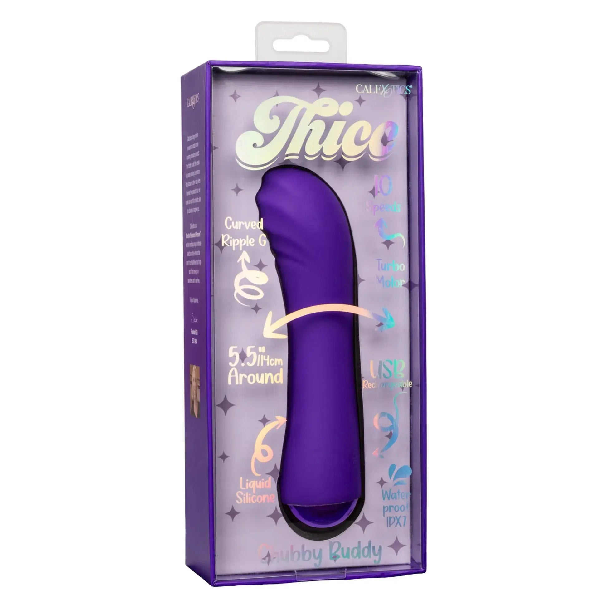 Thicc Chubby Buddy Vibrator California Exotic Novelties