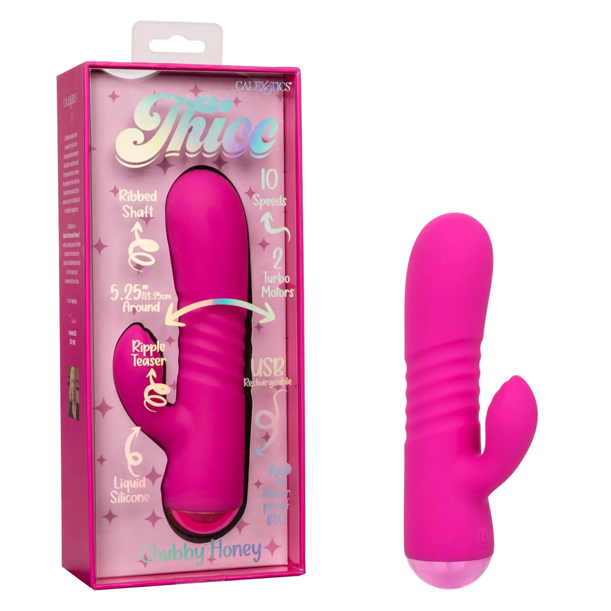 Thicc Chubby Honey Vibrator California Exotic Novelties