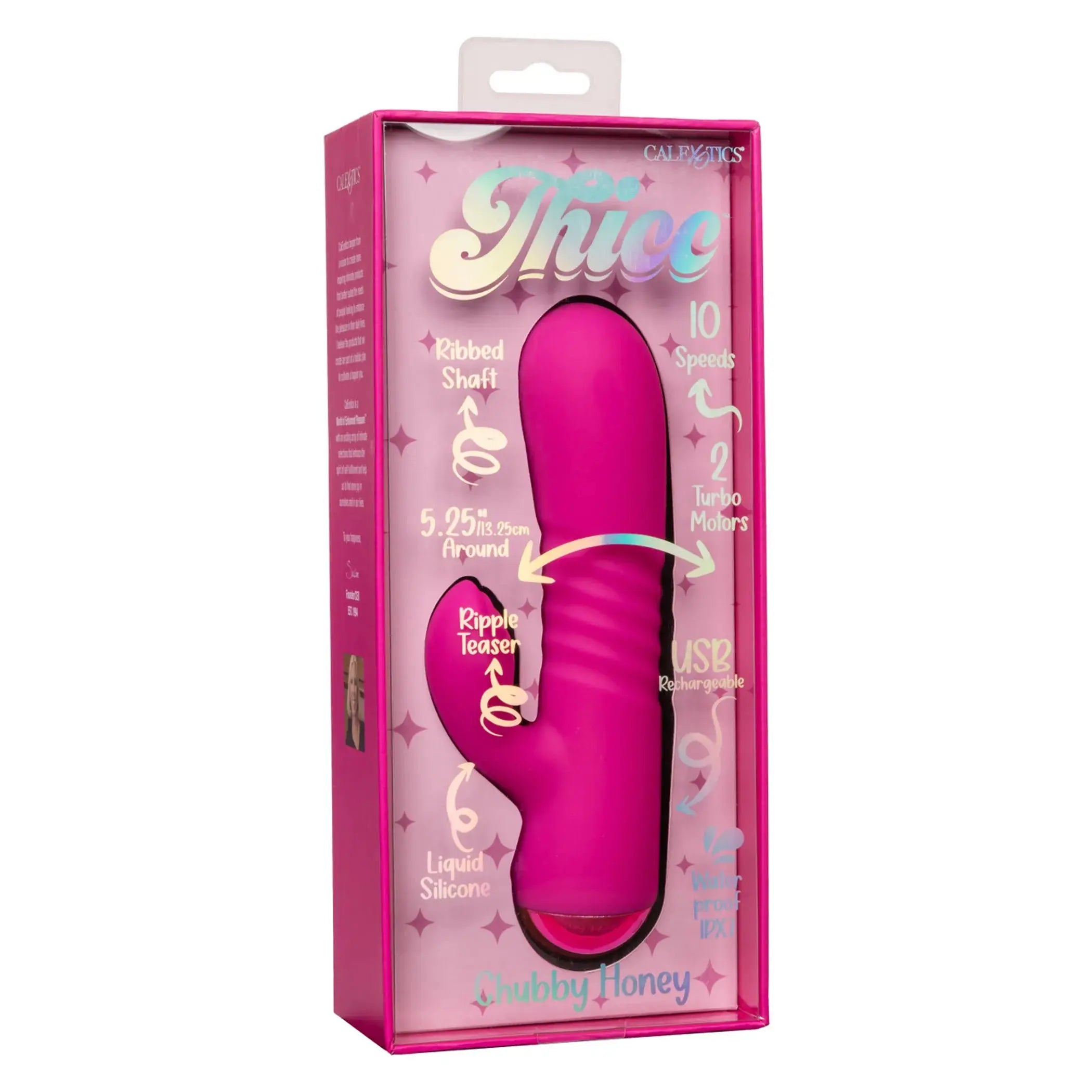 Thicc Chubby Honey Vibrator California Exotic Novelties