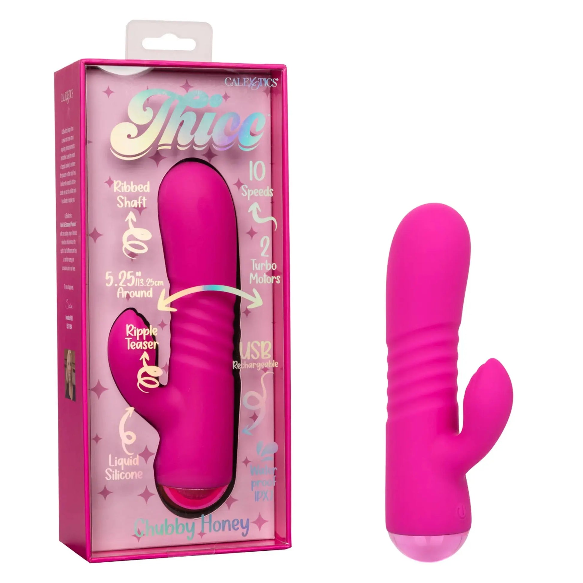 Thicc Chubby Honey Vibrator California Exotic Novelties