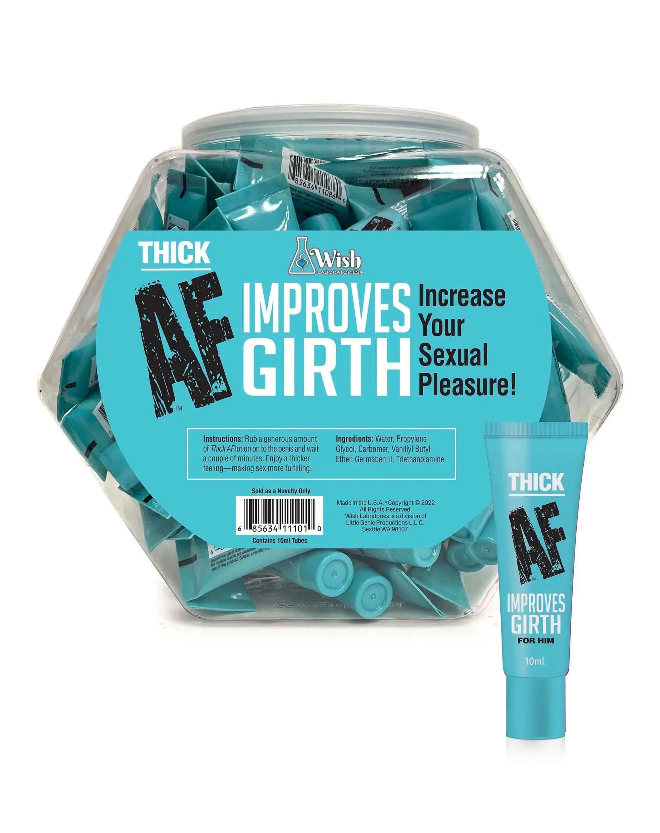 Thick AF Fishbowl Girth Cream 10ml Little Genie