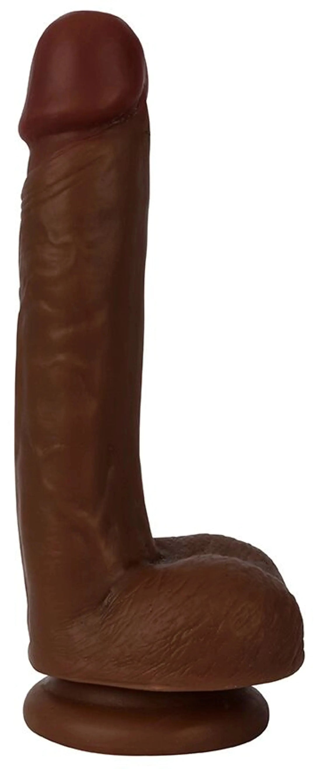 Thinz Slim Dong 7in With Balls Chocolate CURVE NOVELTIES