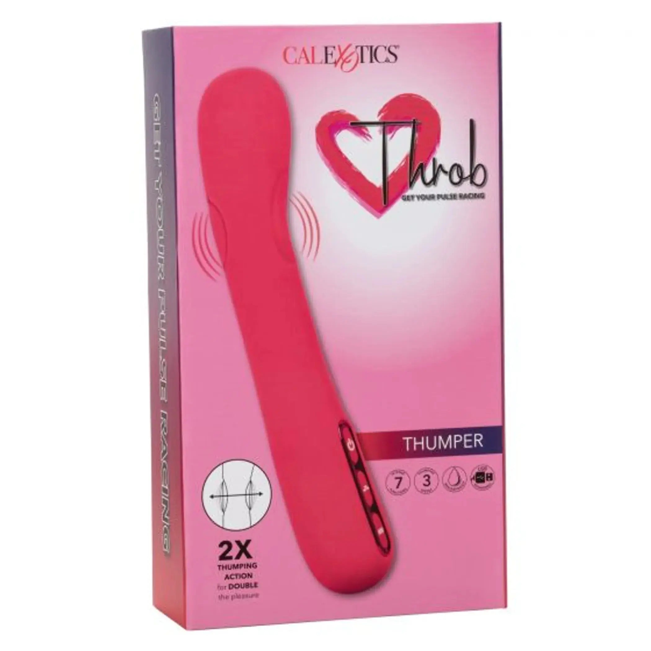 Throb Thumper Pink Vibrator California Exotic Novelties
