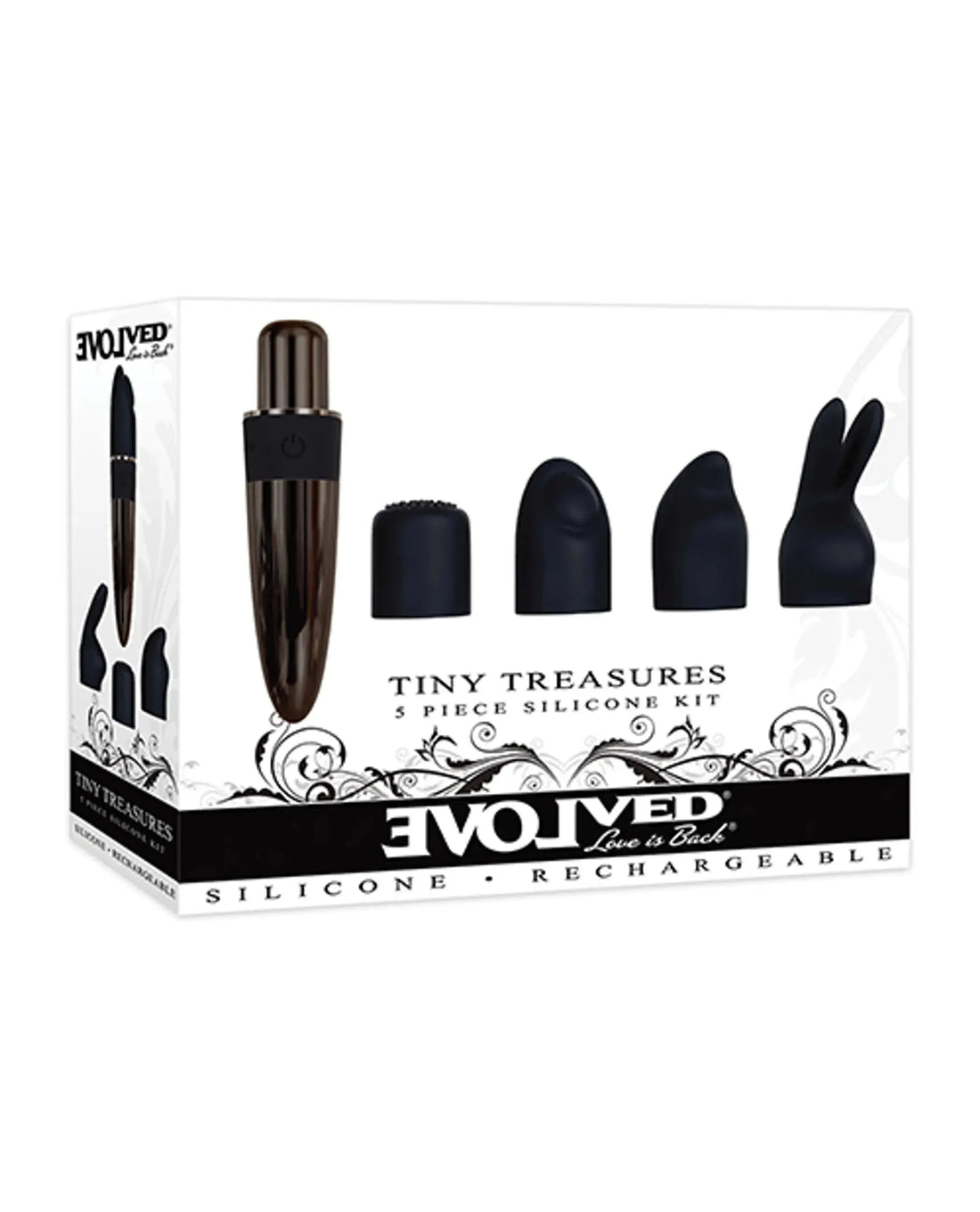 Tiny Treasures Silicone Vibe Kit Evolved Novelties