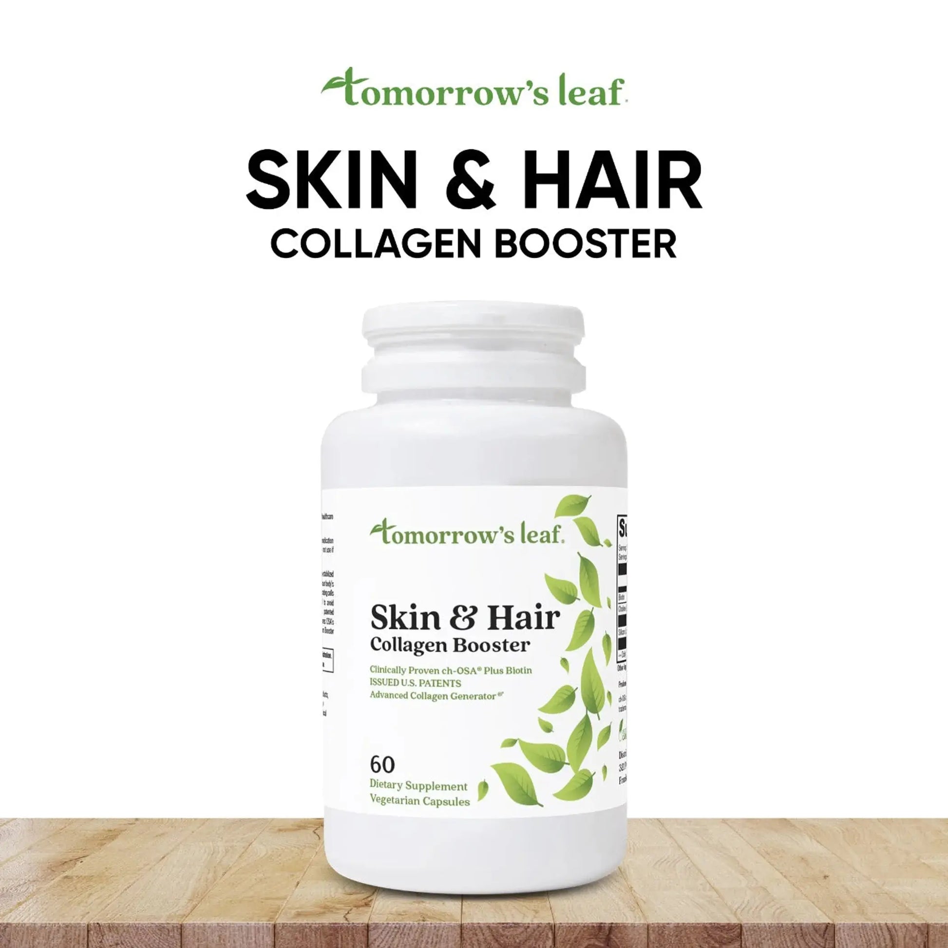 Tomorrow's Leaf Skin & Hair Collagen Booster DermOne Health & Wellness