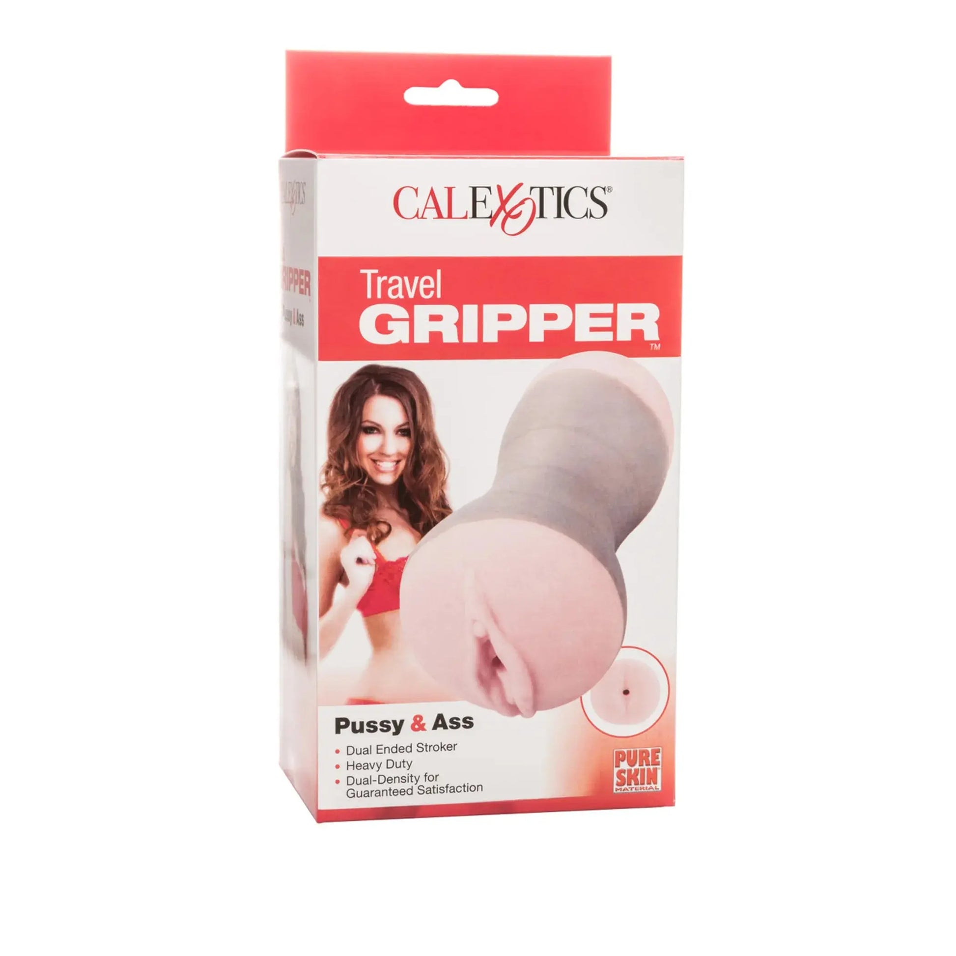 Travel Gripper Pussy and Ass Stroker California Exotic Novelties