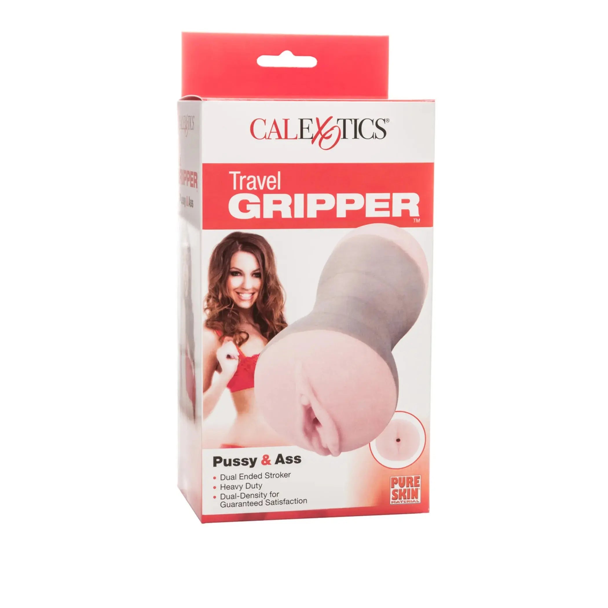 Travel Gripper Pussy and Ass Stroker California Exotic Novelties