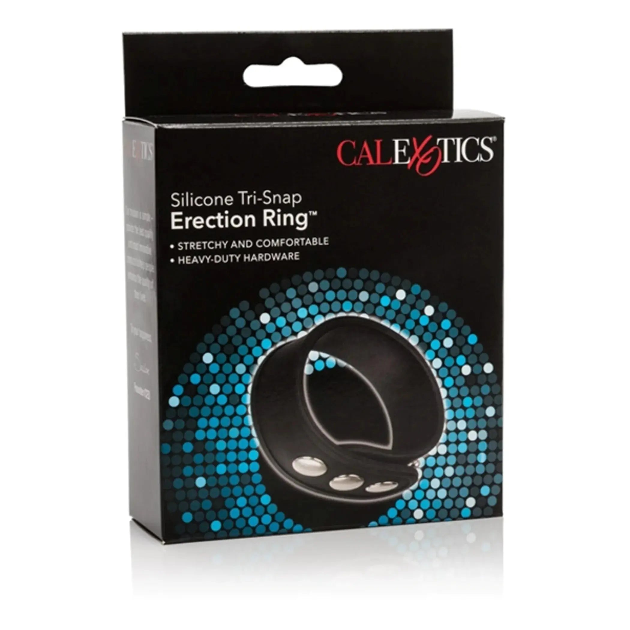 Tri Snap Silicone Ring California Exotic Novelties