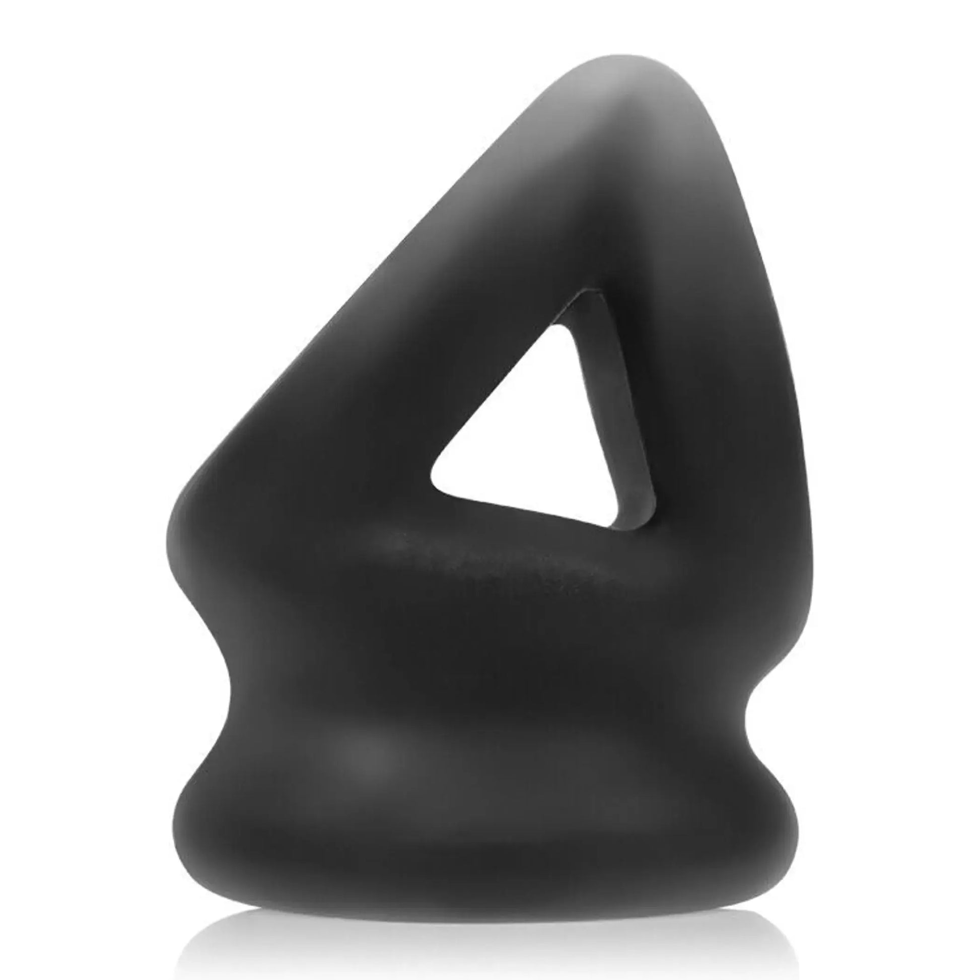 Tri Squeeze Cock Sling Ball Stretcher Black Ice OXBALLS