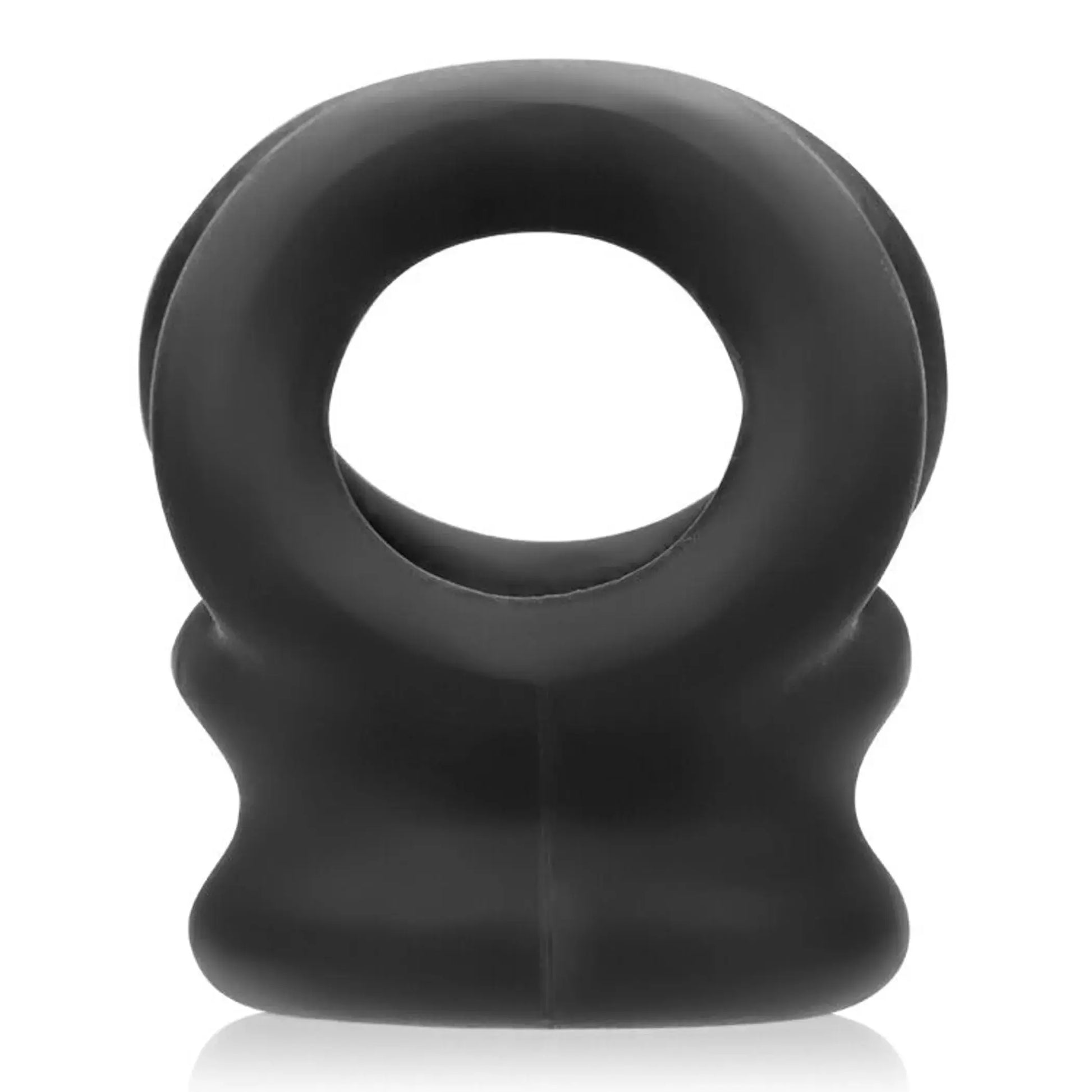 Tri Squeeze Cock Sling Ball Stretcher Black Ice OXBALLS