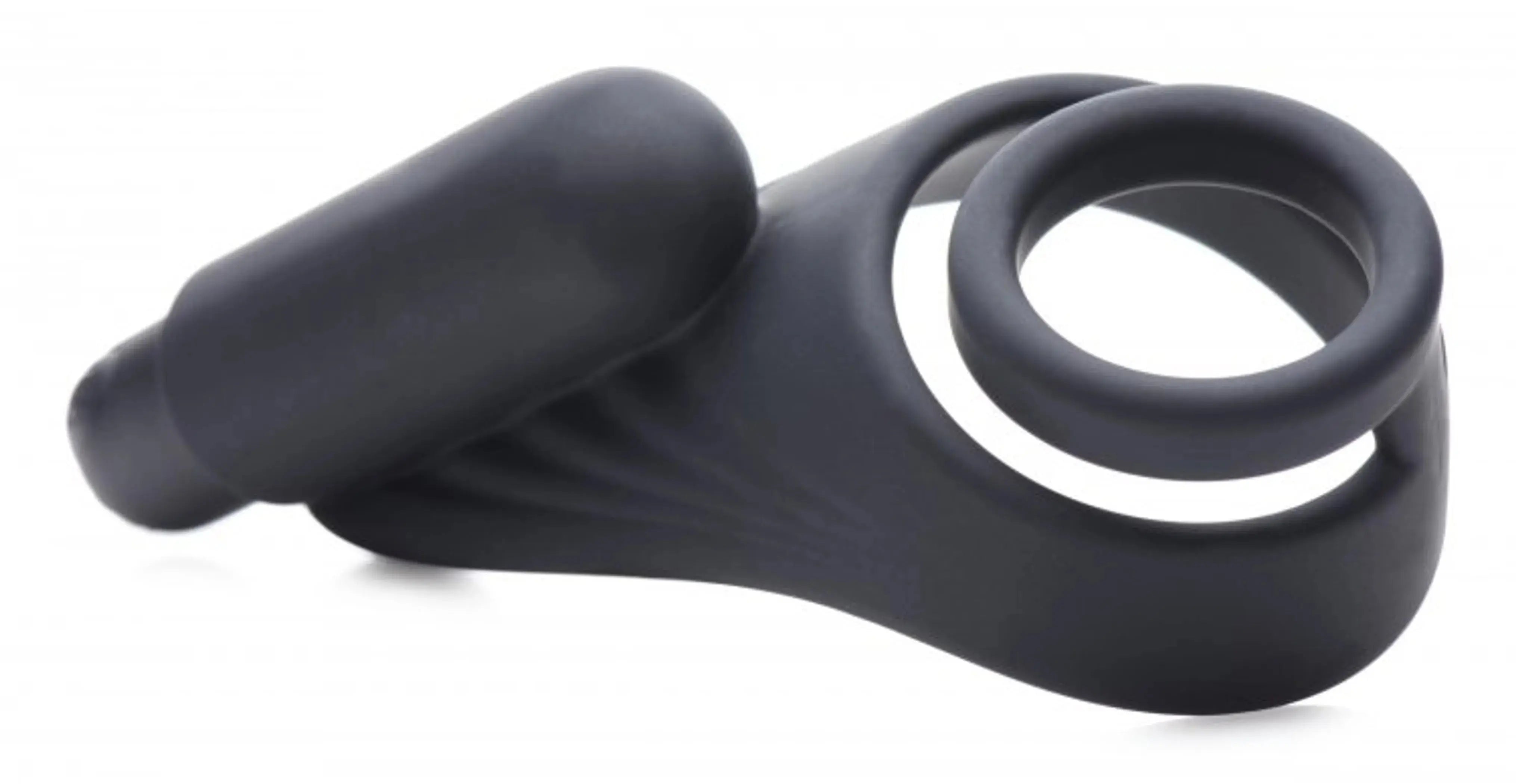 Trinity 4 Men Silicone C-Ring with Taint Stimulator XR Brands