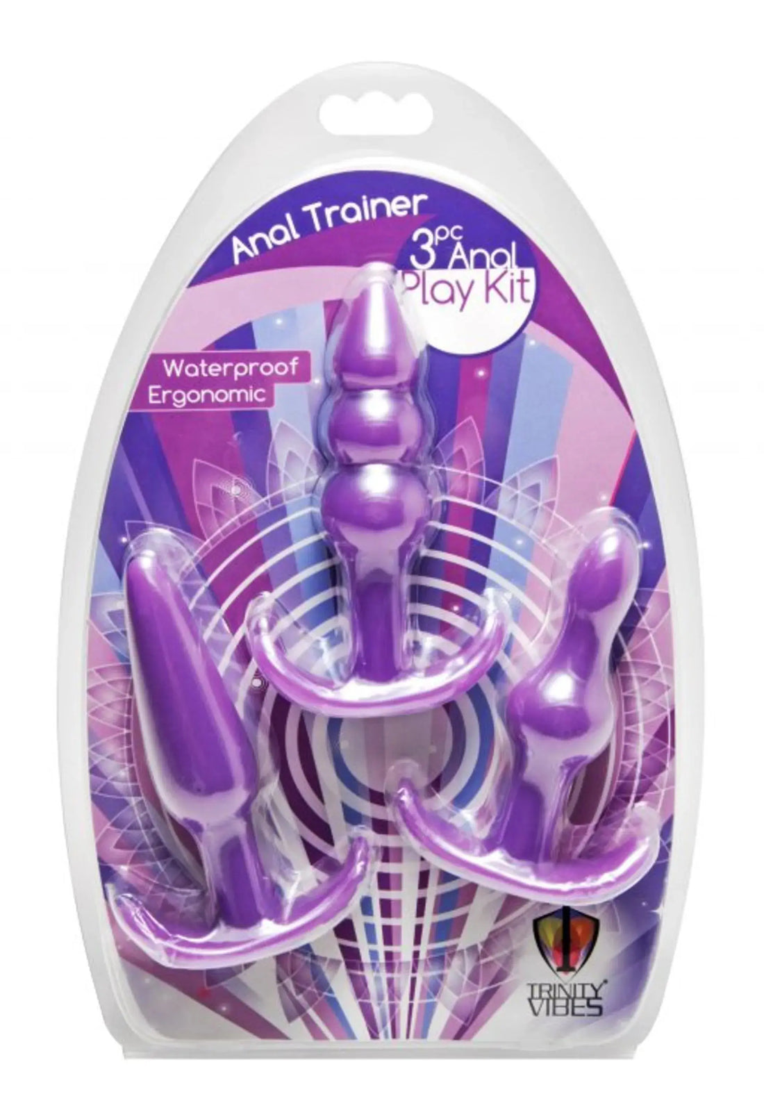 Trinity Vibes Anal Trainer 3-Piece Kit XR Brands