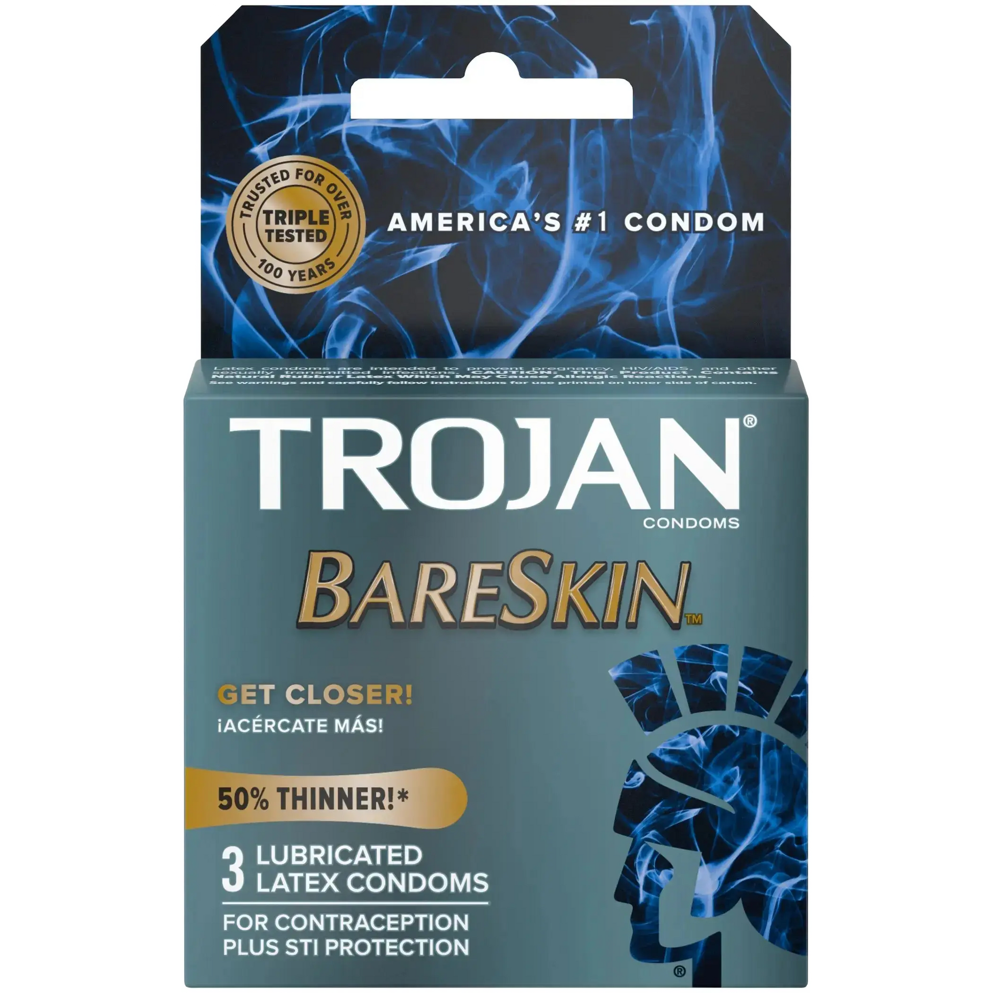 TROJAN BARESKIN RAW 3CT Paradise Products