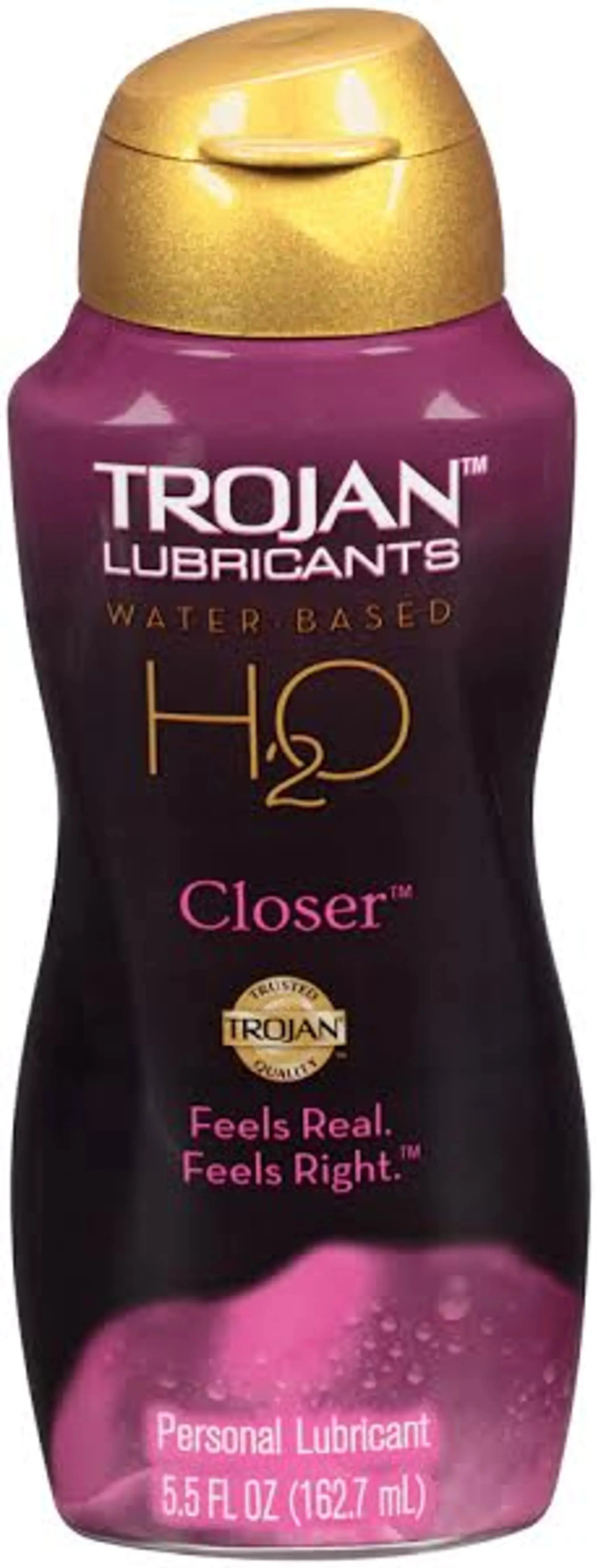 Trojan H2O Closer Lubricant 5.5 oz Trojan