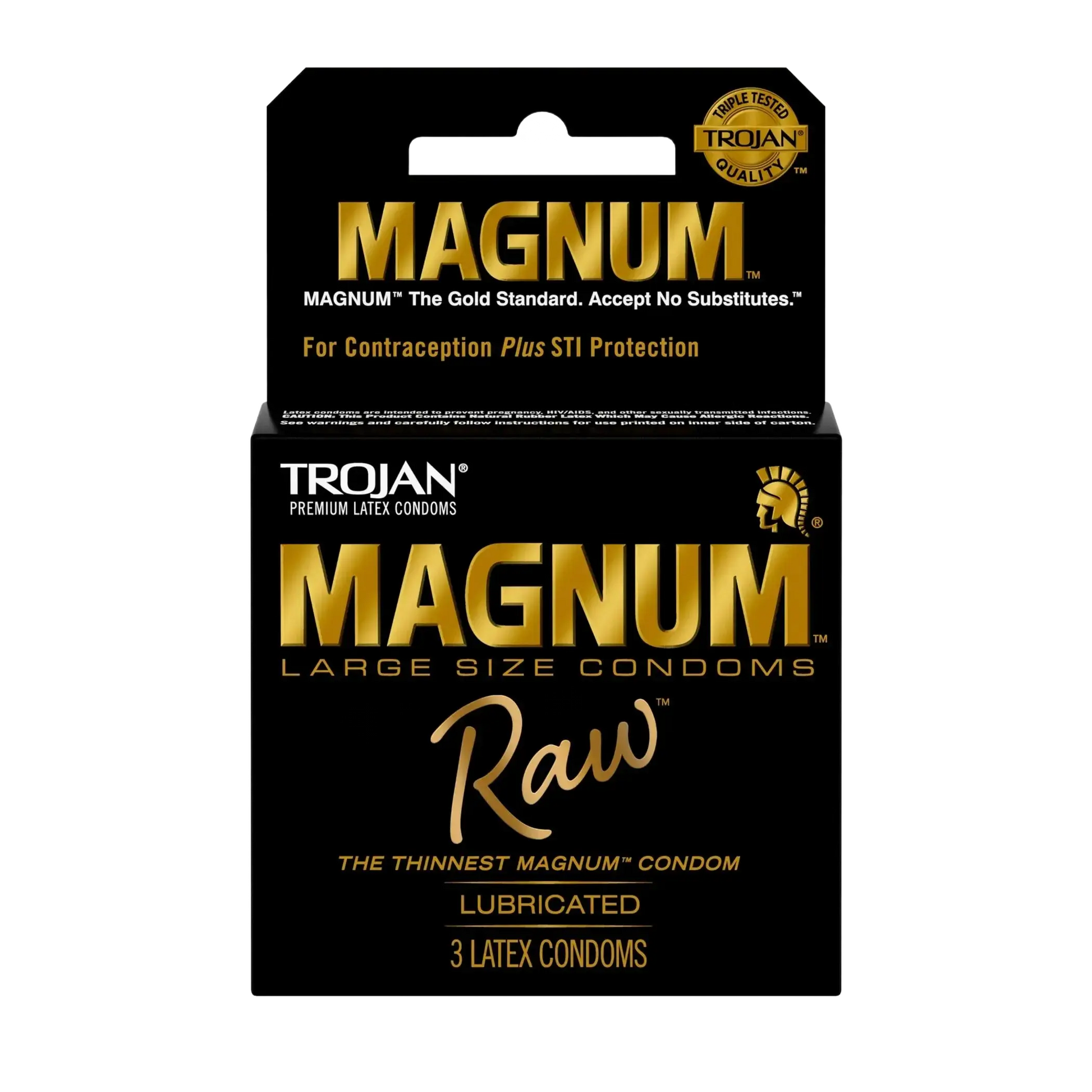 TROJAN MAGNUM RAW 3 PACK Paradise Products