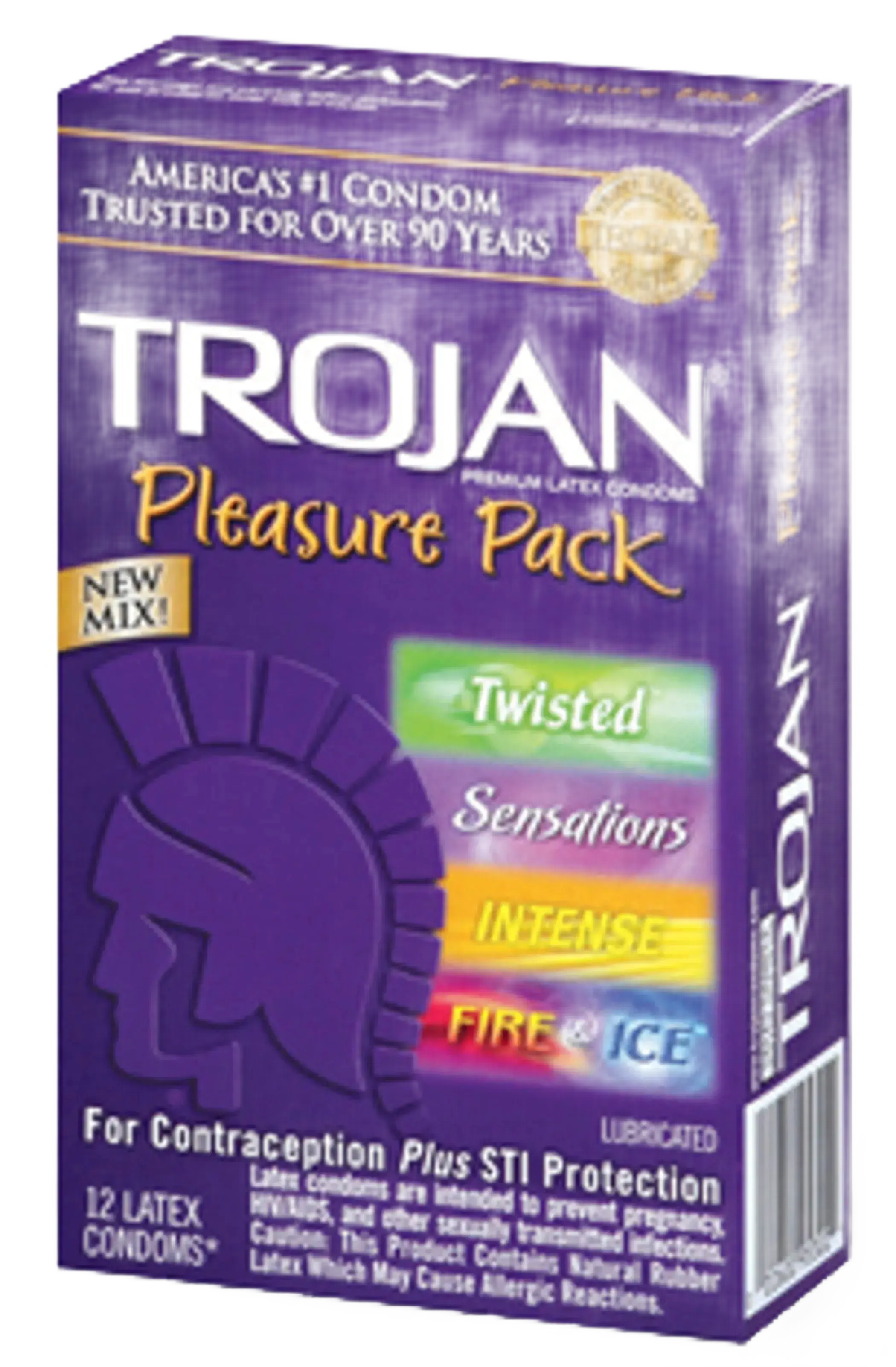 TROJAN PLEASURE PACK 12 PACK Paradise Products