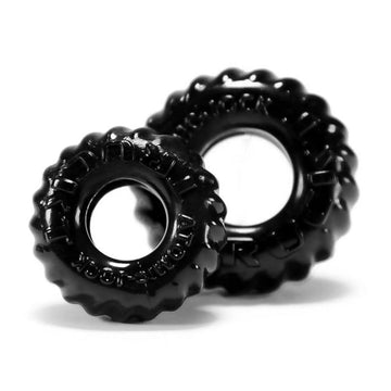 Truckt 2-Piece Cock Ring Set Black OXBALLS
