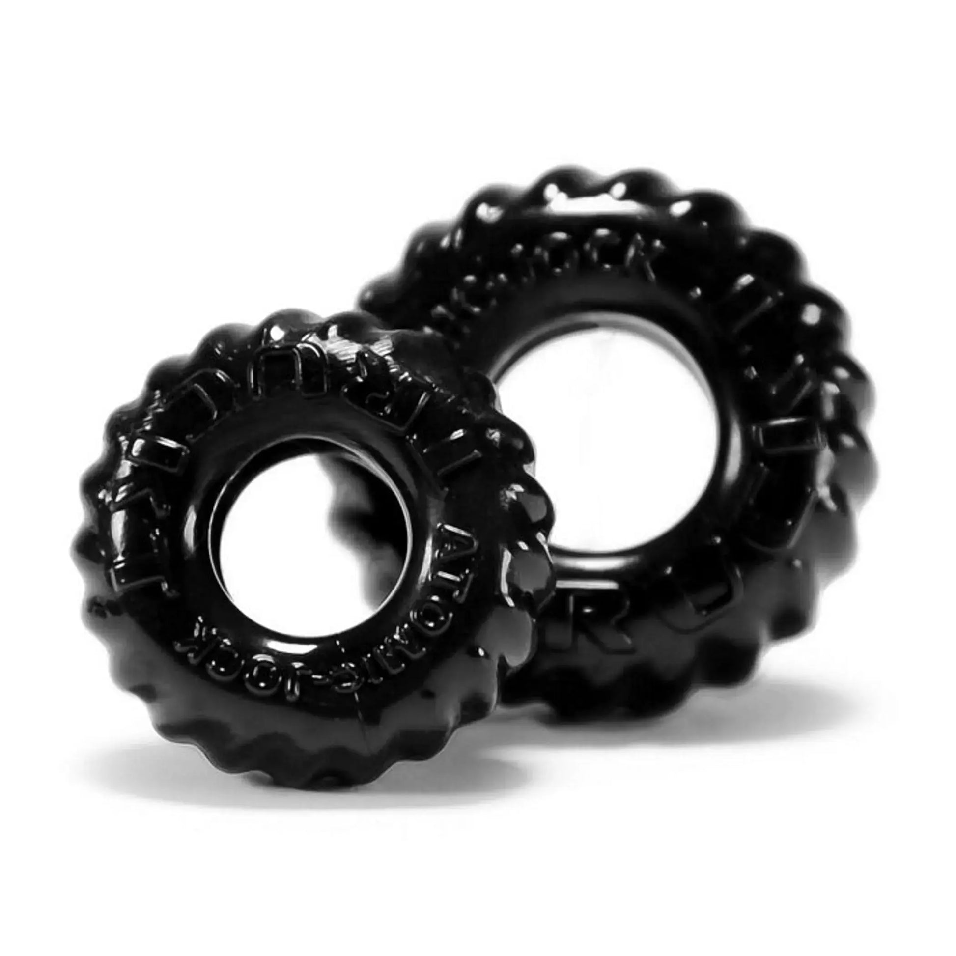 Truckt 2-Piece Cock Ring Set Black OXBALLS
