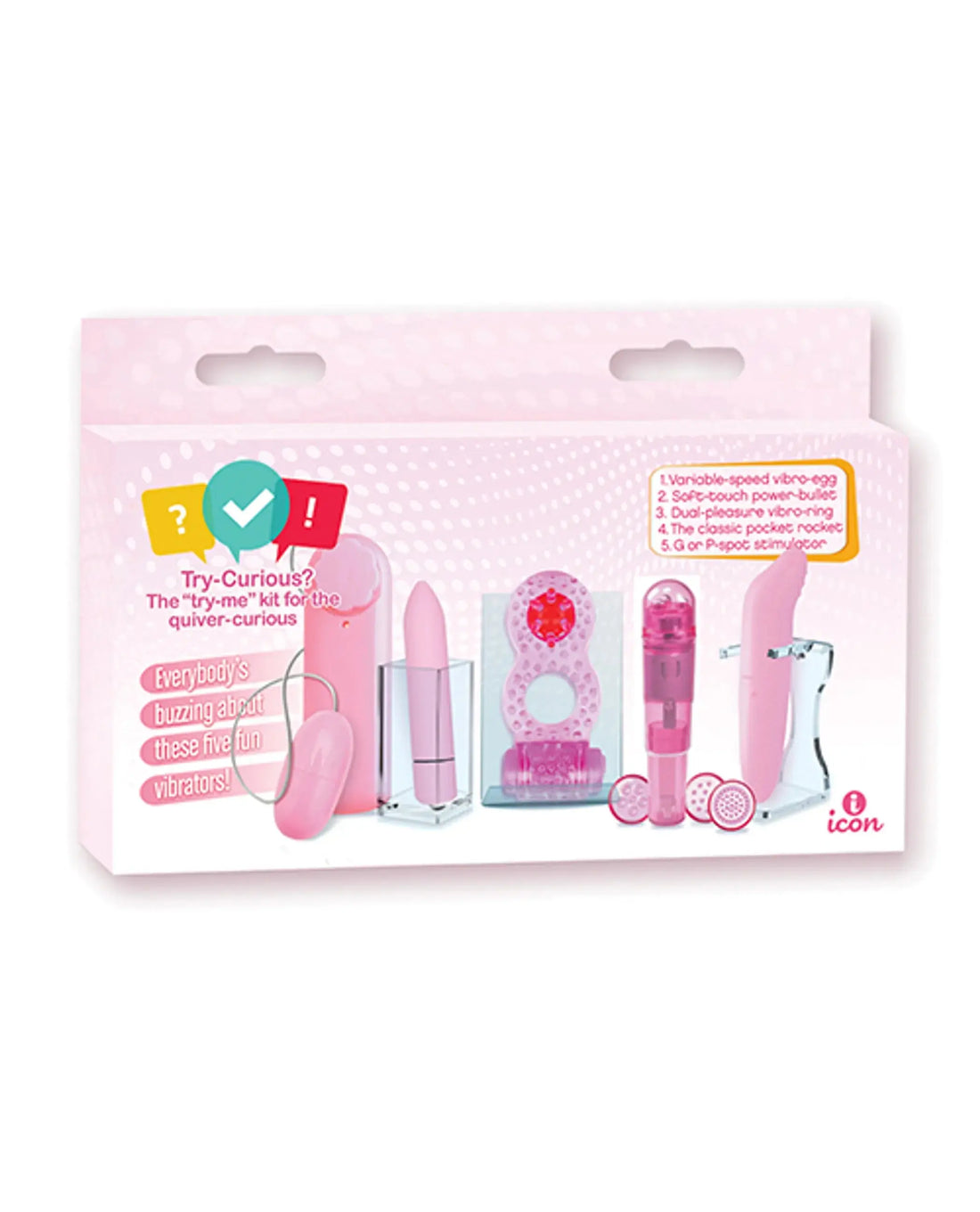 Try Curious Vibe Set Icon Brands