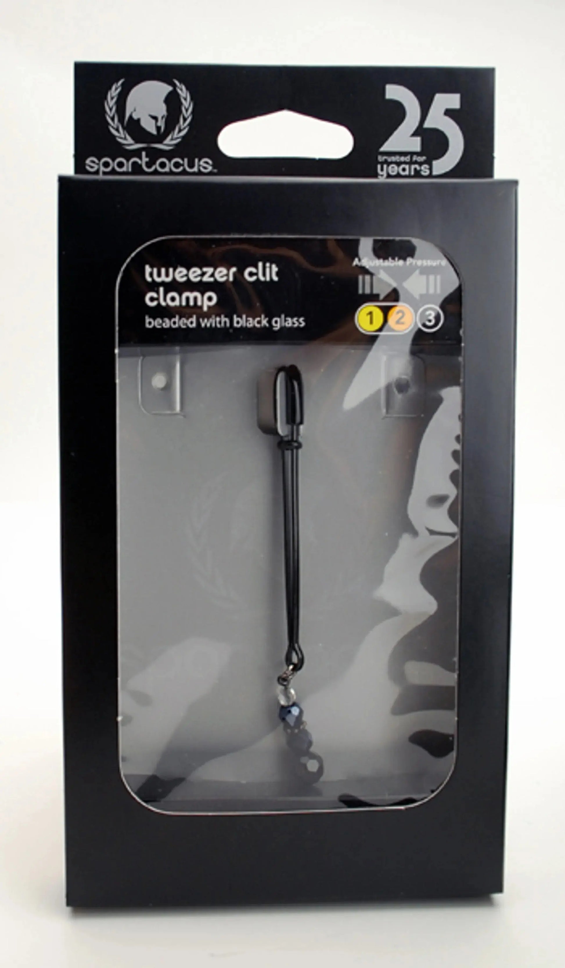 Tweezer Clit Clamp with Beads Spartacus