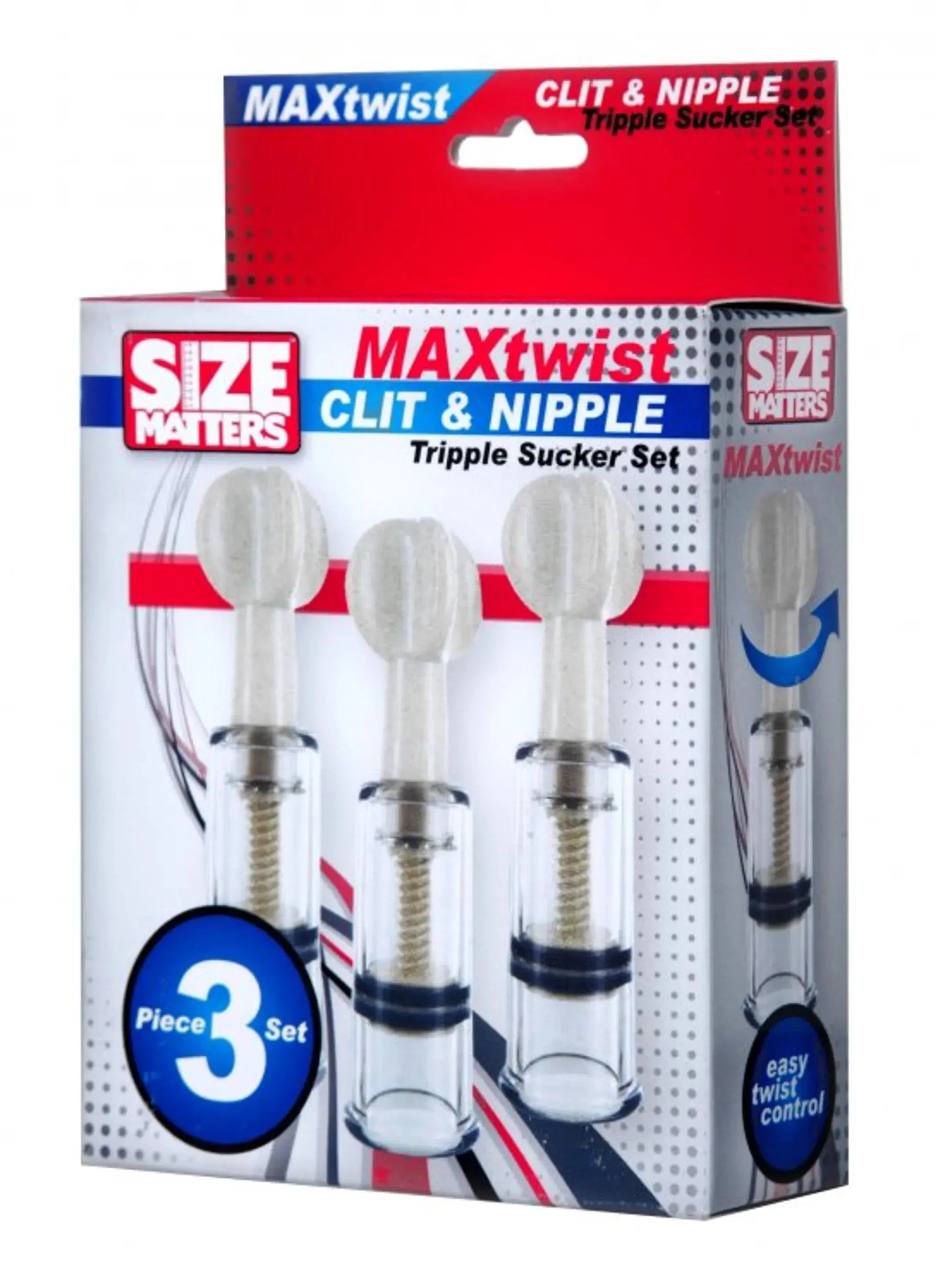 Twisted Triplets Nipple & Clit Suckers XR Brands