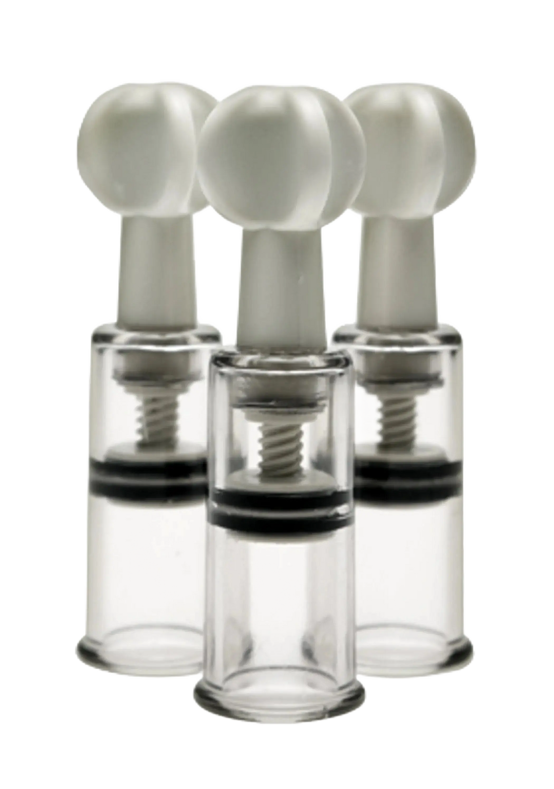 SIZE MATTERS TWISTED TRIPLETS NIPPLE & CLIT SUCKERS XR Brands