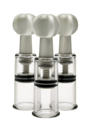 SIZE MATTERS TWISTED TRIPLETS NIPPLE & CLIT SUCKERS XR Brands