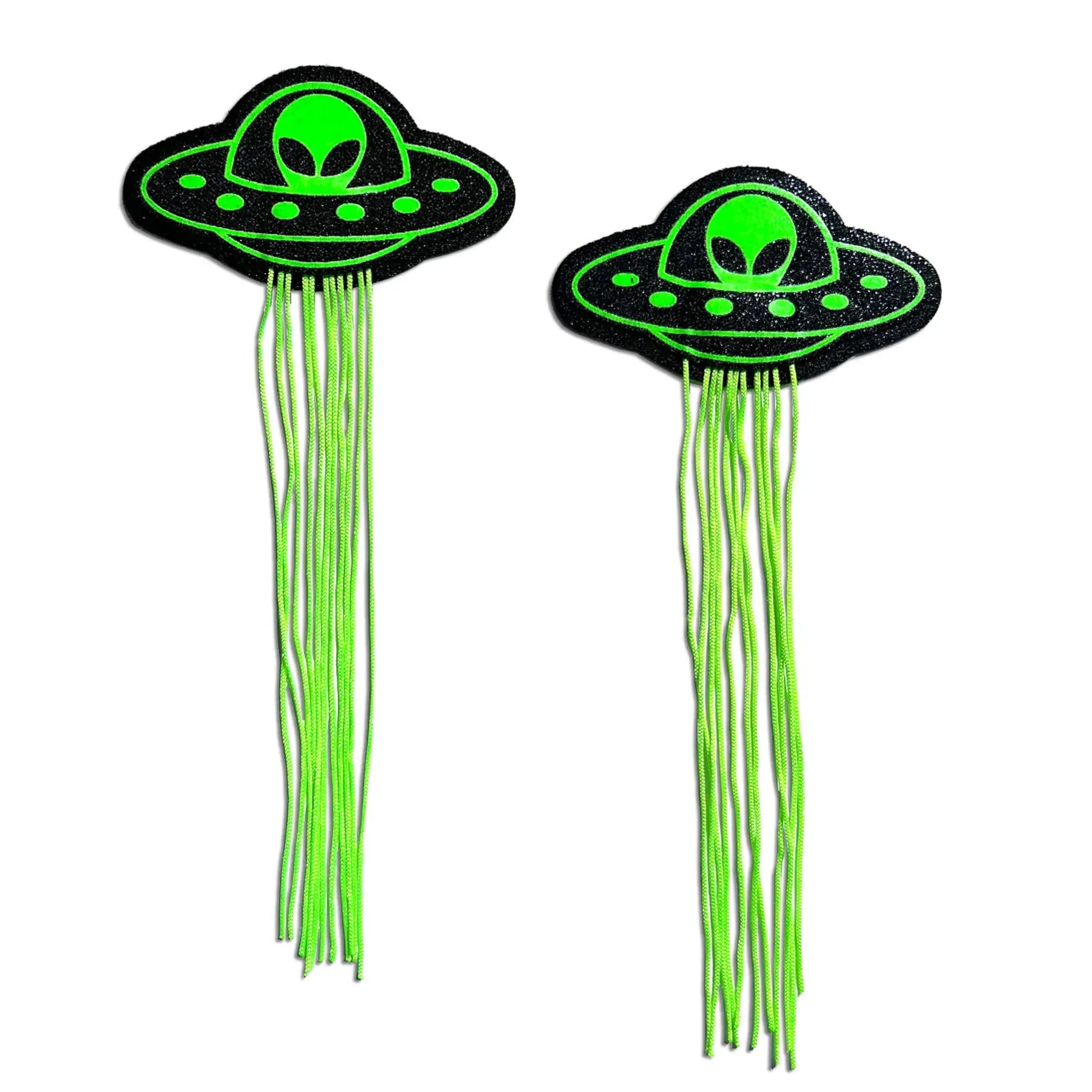 UFO Alien Tassels Glow in the Dark Pastease