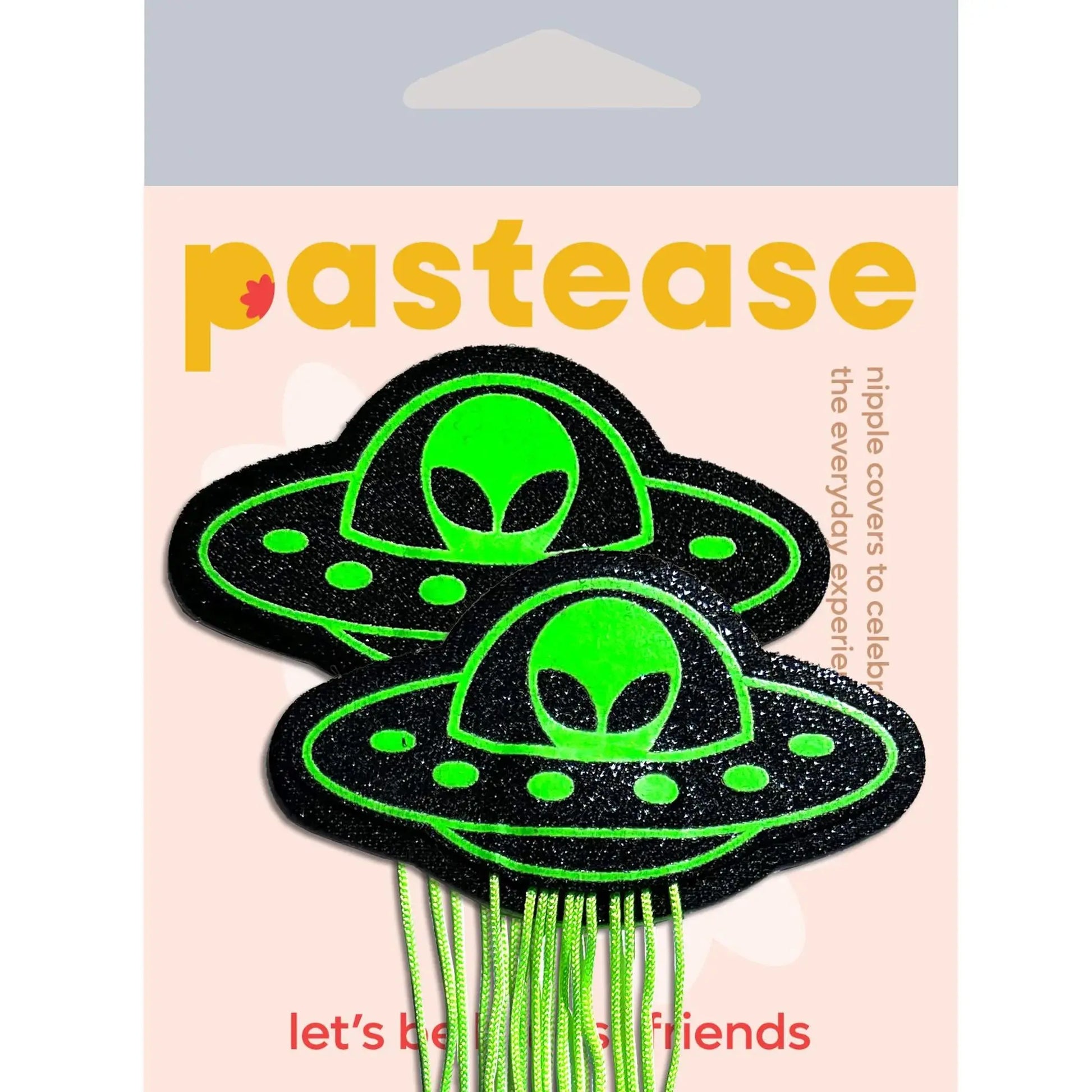 UFO Alien Tassels Glow in the Dark Pastease