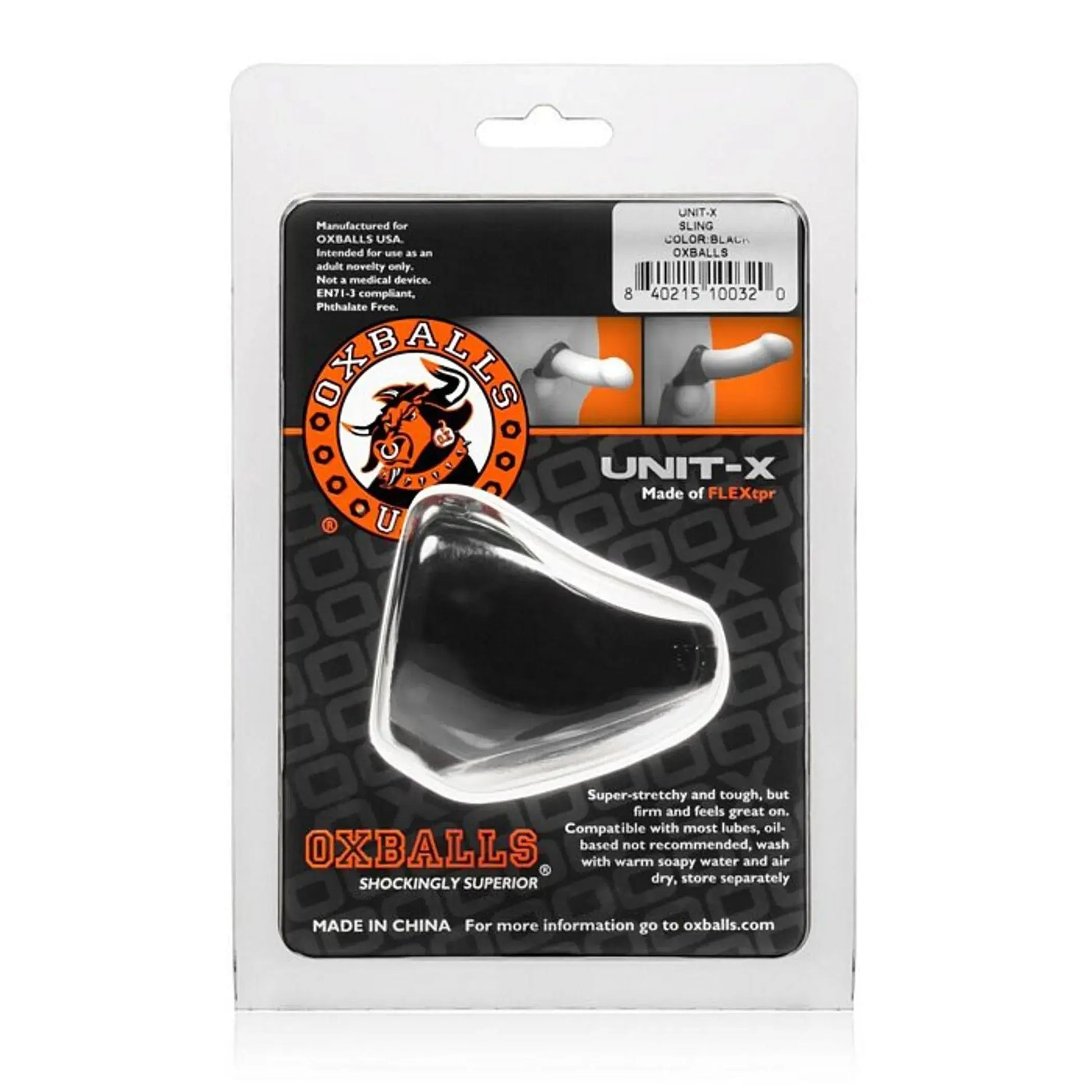 UNIT X SLING BLACK (NET) OXBALLS